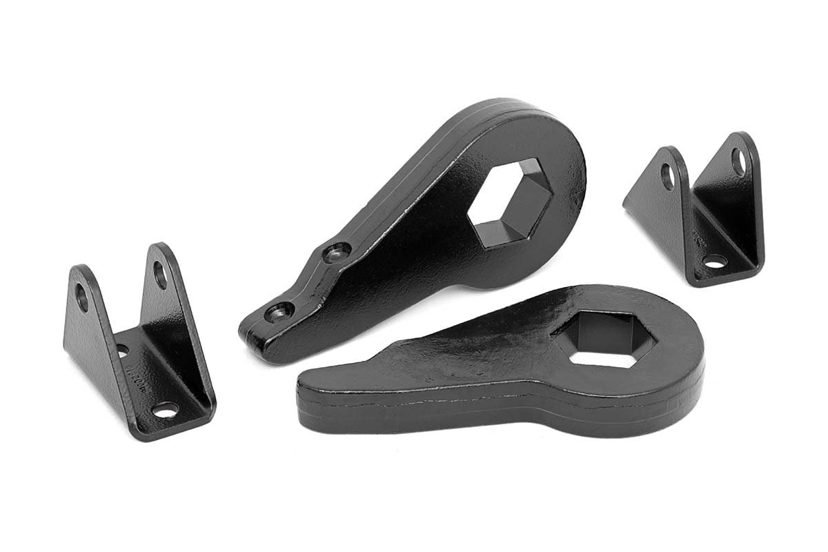 2 Inch Leveling Kit for Chevy/GMC 2500HD (2001-2010) - FT Code Compatible with Shock Extensions - Heavy Duty Truck Lift Leveling System - Perfect for Off-Roading, Towing & Improved Vehicle Stance