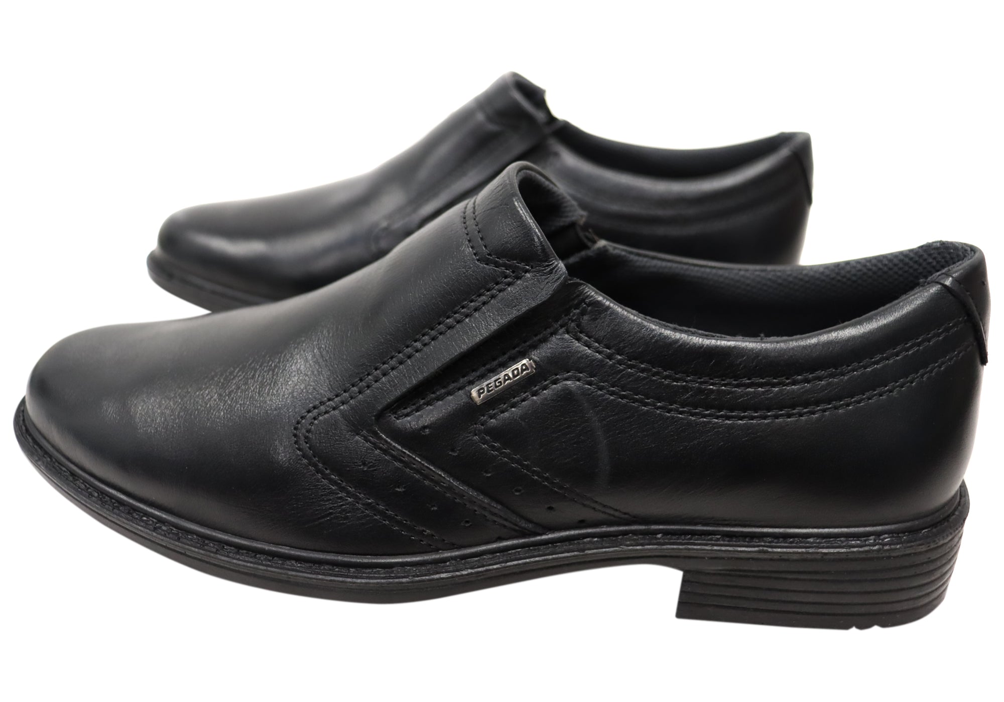 Premium Pegada Kaine Men's Comfortable Brazilian Leather Slip-On Dress Shoes | Business Casual & Formal Occasions | Office, Wedding & Special Events