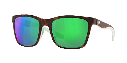 Shiny Tortoise/White/Seafoam/Green Mirrored Polarized-580p
