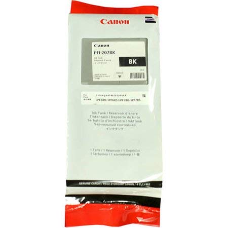 Original HP 8789B001AA (PFI-207) Black Ink Cartridge - 300mL | Compatible with HP OfficeJet Pro Printers | Ideal for Home Office & Small Business Printing