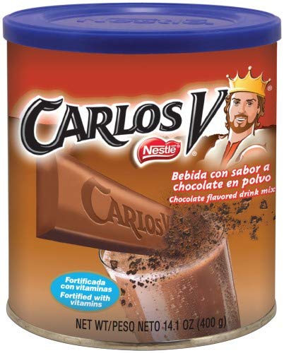 Nestle Carlos V Chocolate Flavored Drink Mix - 20 Pack | Delicious Hot Chocolate Powder for Home, Office & Camping | Rich Cocoa Beverage Mix