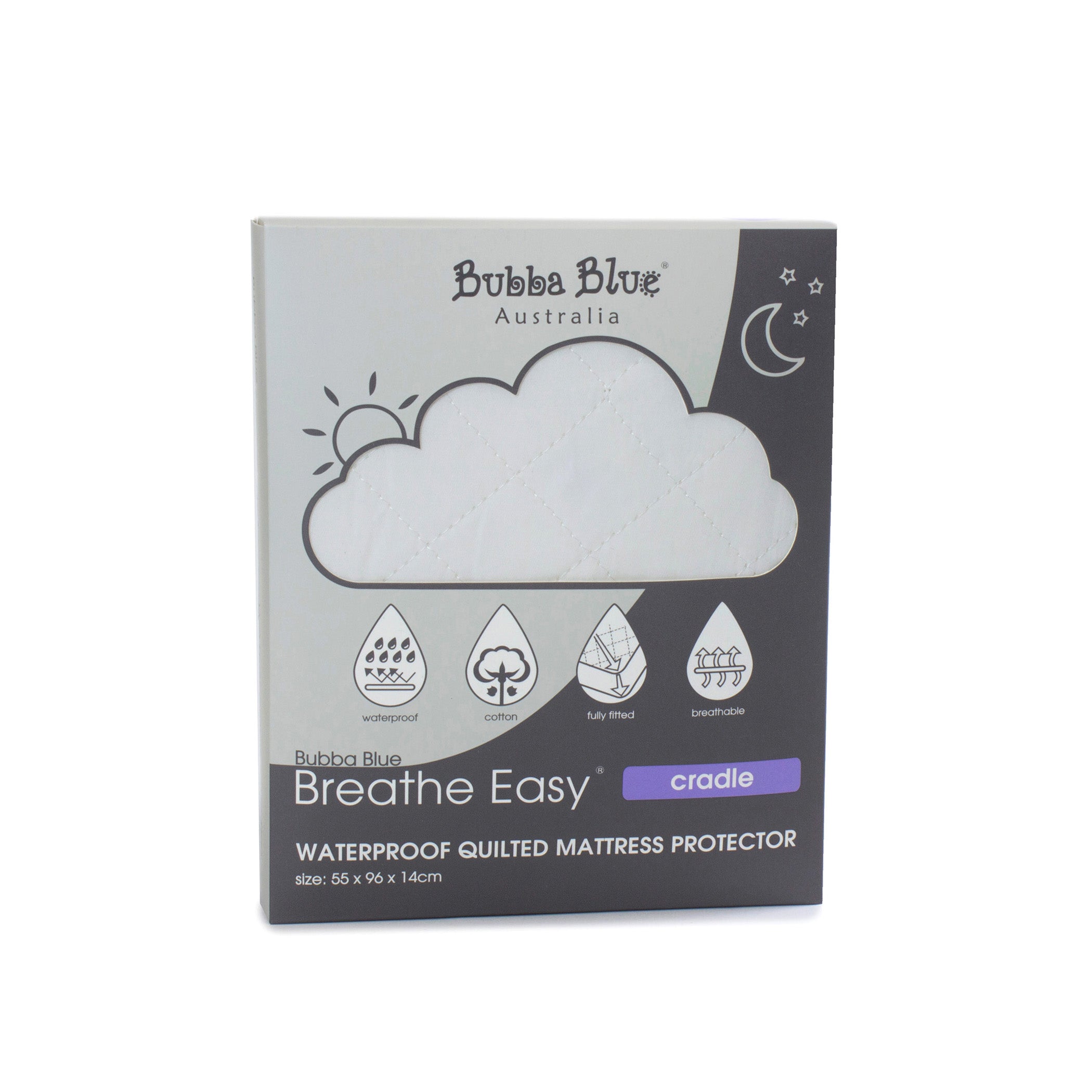 Breathe Easy® Waterproof Quilted Mattress Protector - Hypoallergenic Bed Cover for Allergy Relief & Night Sweats - Perfect for Kids, Adults & Elderly Care