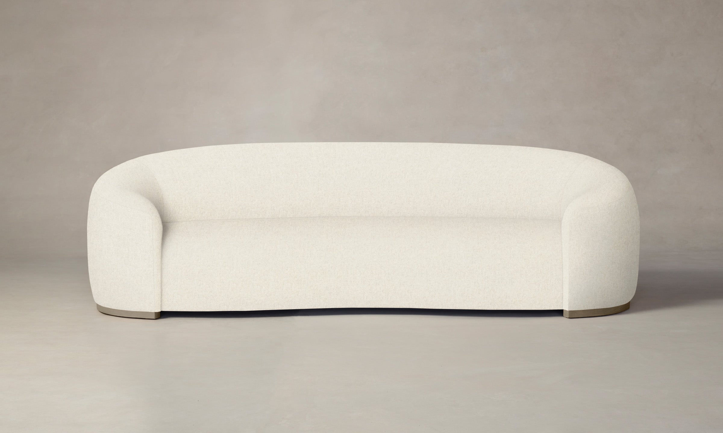 Luxury Chelsea Sofa - Italian Brushed Wool Vanilla Upholstery | Elegant Living Room Furniture for Modern Homes
