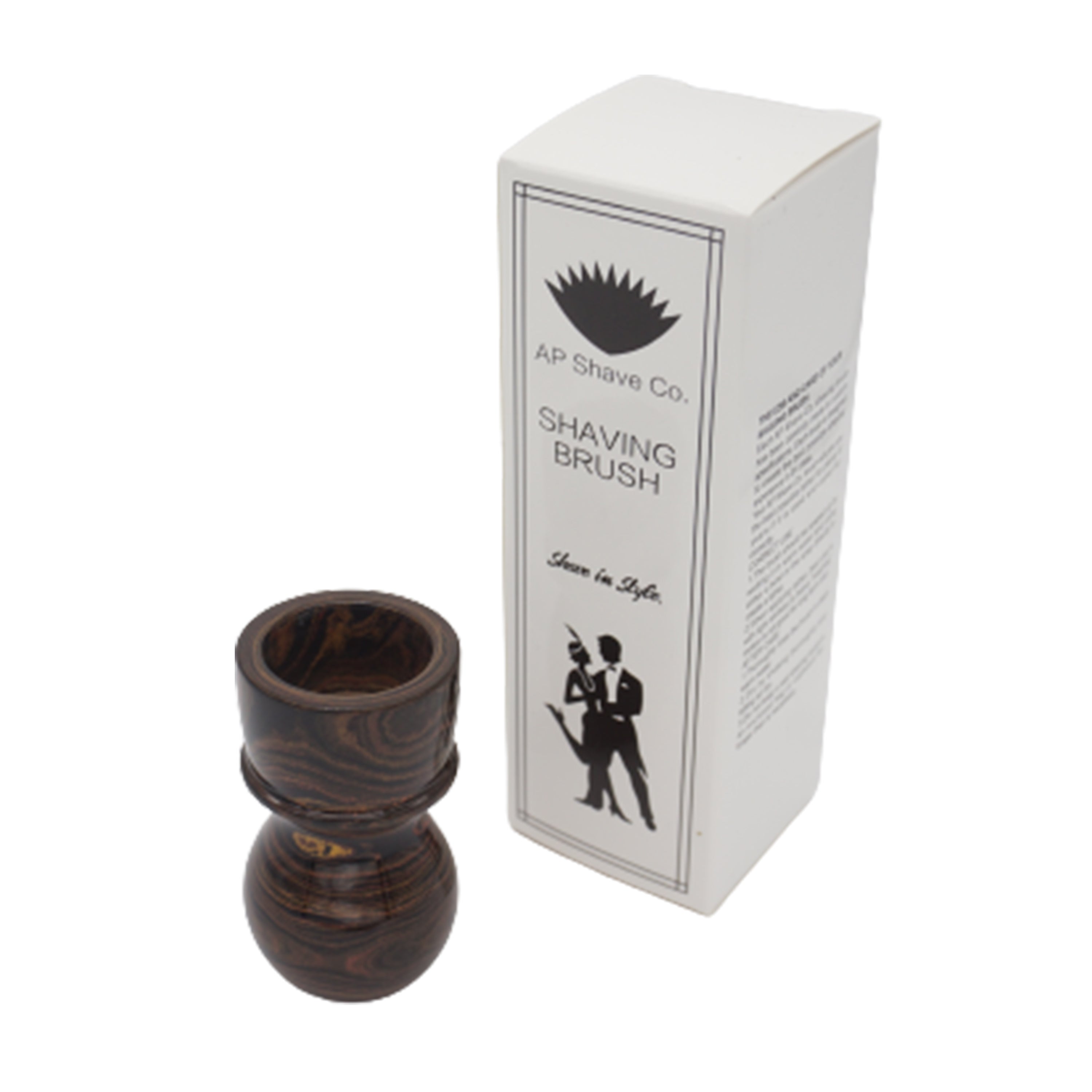 Premium Handcrafted Honey Ebonite Shaving Brush Handle - Fits 24mm & 26mm Knots - Perfect for Wet Shaving & Grooming Gifts for Men