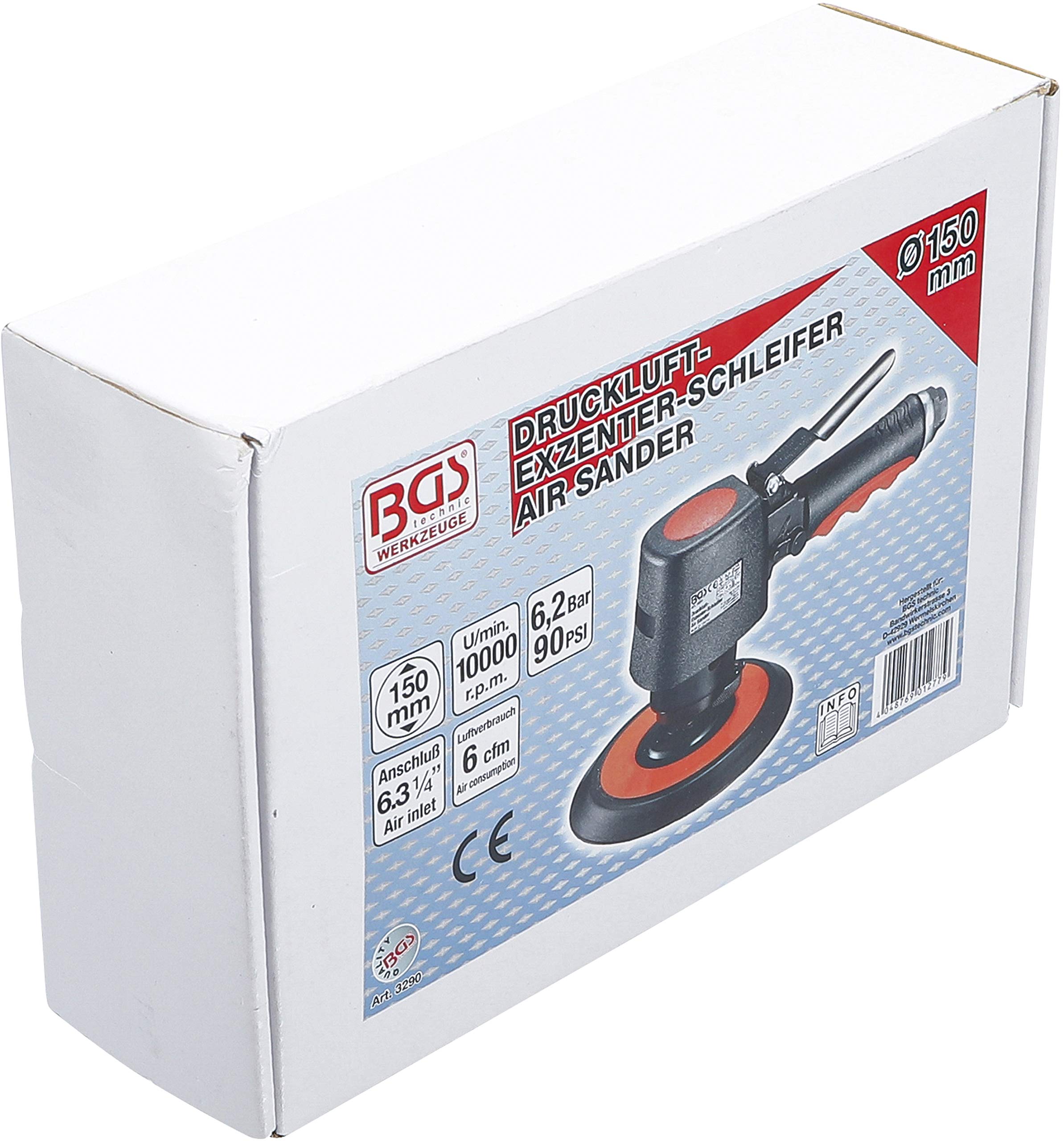 BGS 3290 Air Grinder - Professional Pneumatic Die Grinder for Metalworking, Woodworking & Automotive Repair | High-Speed Air-Powered Tool for Grinding, Sanding & Polishing