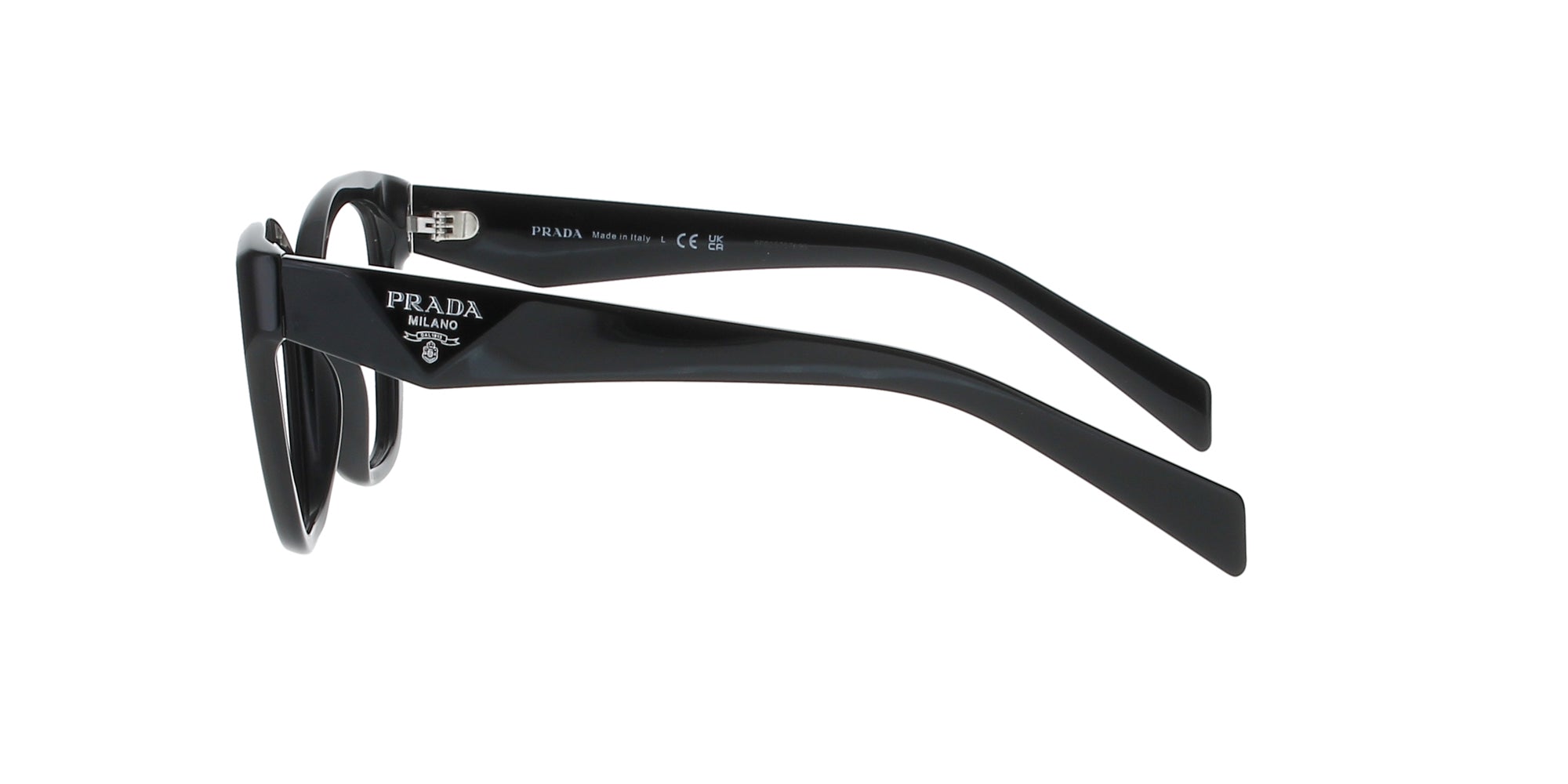 Prada Black Cat Eye Sunglasses for Women - Stylish Designer Shades for Fashion & Outdoor Activities