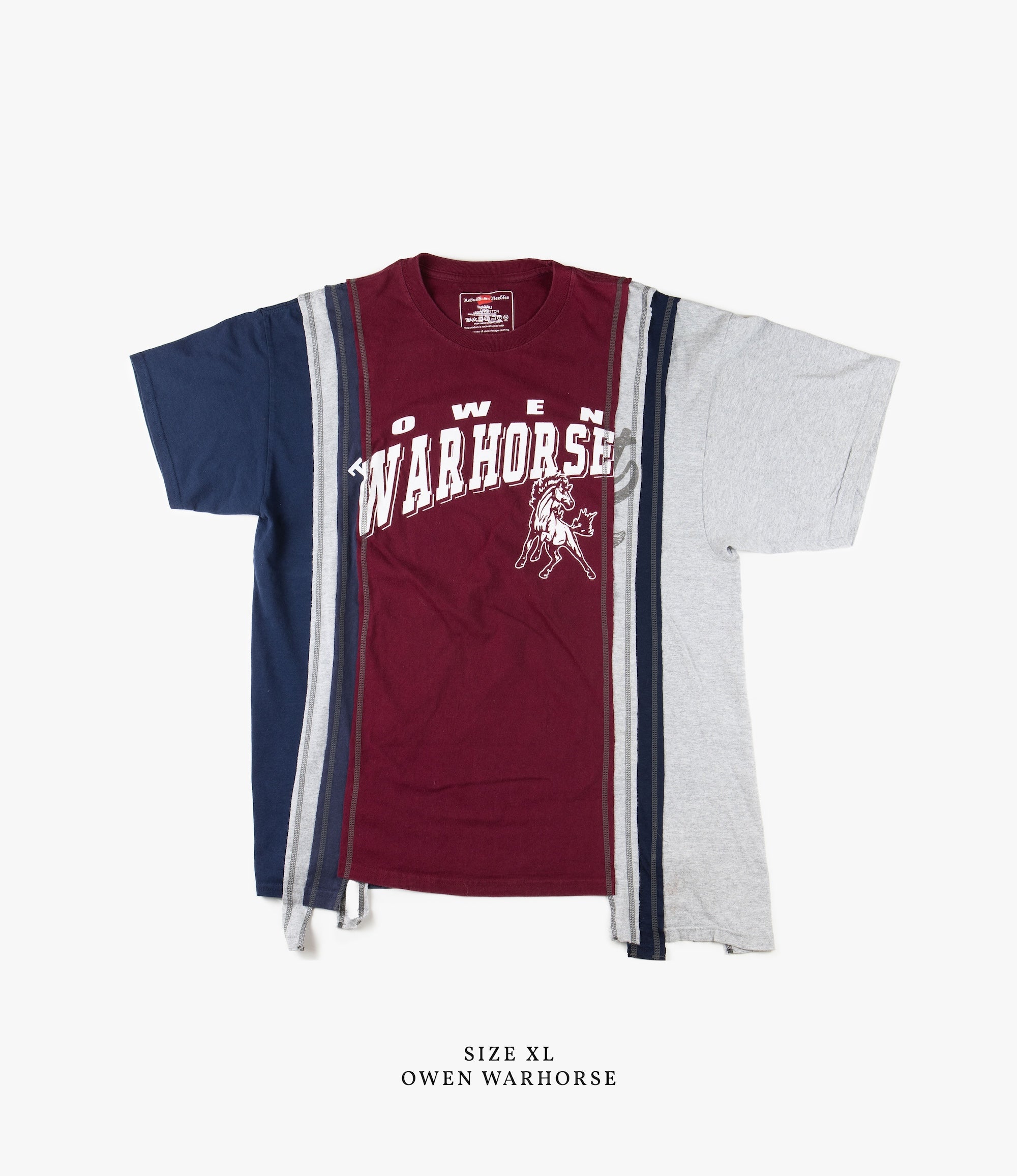 7 Cuts Short Sleeve College T-Shirt for Men - Comfortable Casual Cotton Tee for School, Campus, and Everyday Wear