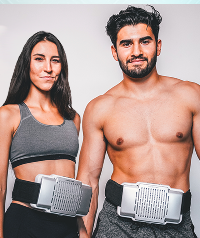 CRYOTONE CURVE ULTRA 3-Pack Muscle Recovery Pads with Extension Belt - Pain Relief for Back, Shoulder & Knee - Perfect for Post-Workout, Injury Recovery & Chronic Pain Management
