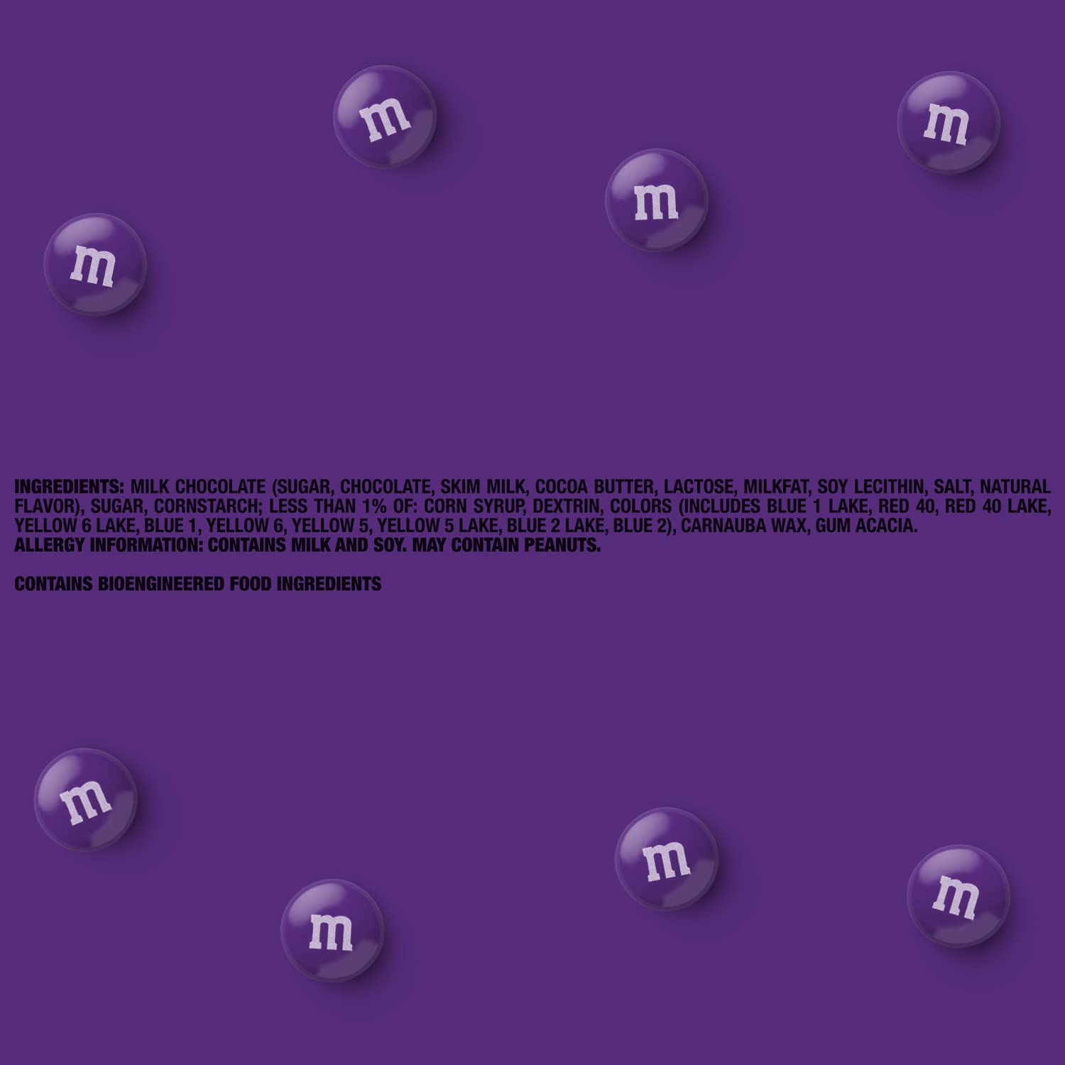 M&M's Purple Milk Chocolate Candy 5lb Bulk Bag - Resealable for Freshness | Perfect for Birthday Parties, Baby Showers, Mother's Day, Valentine's Gifts, Graduation Favors & Dessert Tables | Sweet Treats for Office Snacks, Movie Nights & Holiday Celebrations