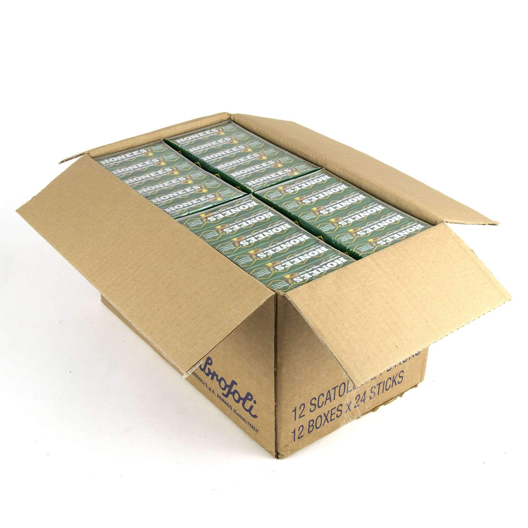 Honees Cough Drops 24 Bars - Pack of 12 for Soothing Throat