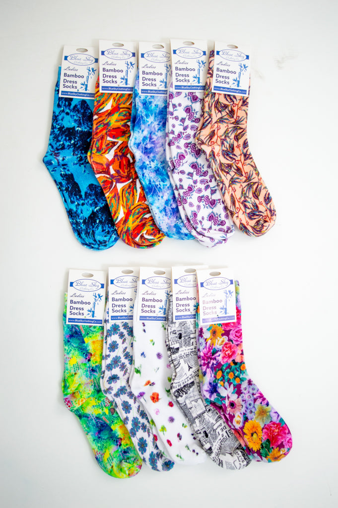Women's Bamboo Fiber Ankle Socks - 6 Pairs Pack with Cute Patterns, Breathable & Soft for Everyday Wear, Workout, Yoga and Home Relaxation