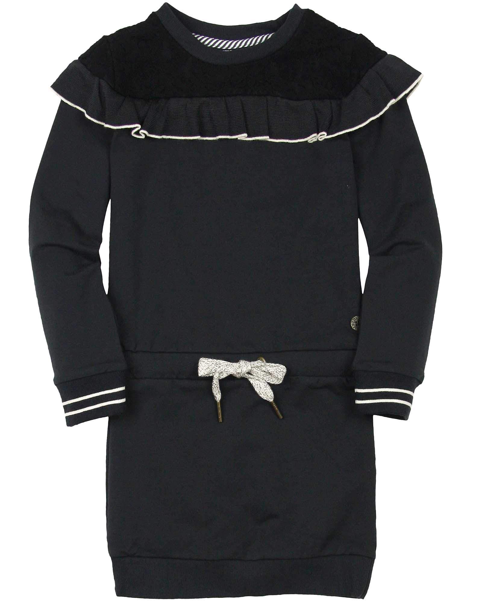 Flo Girl's Ruffle Shoulder Dress for Girls - Sizes 6-14 | Perfect for Birthday Parties, School Events & Special Occasions