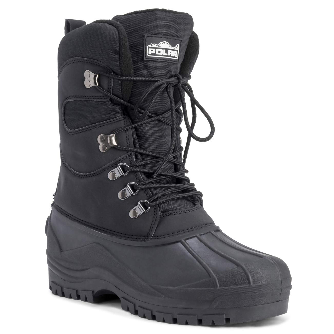 Men's Waterproof Snow Boots - Thermal Hiking Shoes for Winter Outdoor