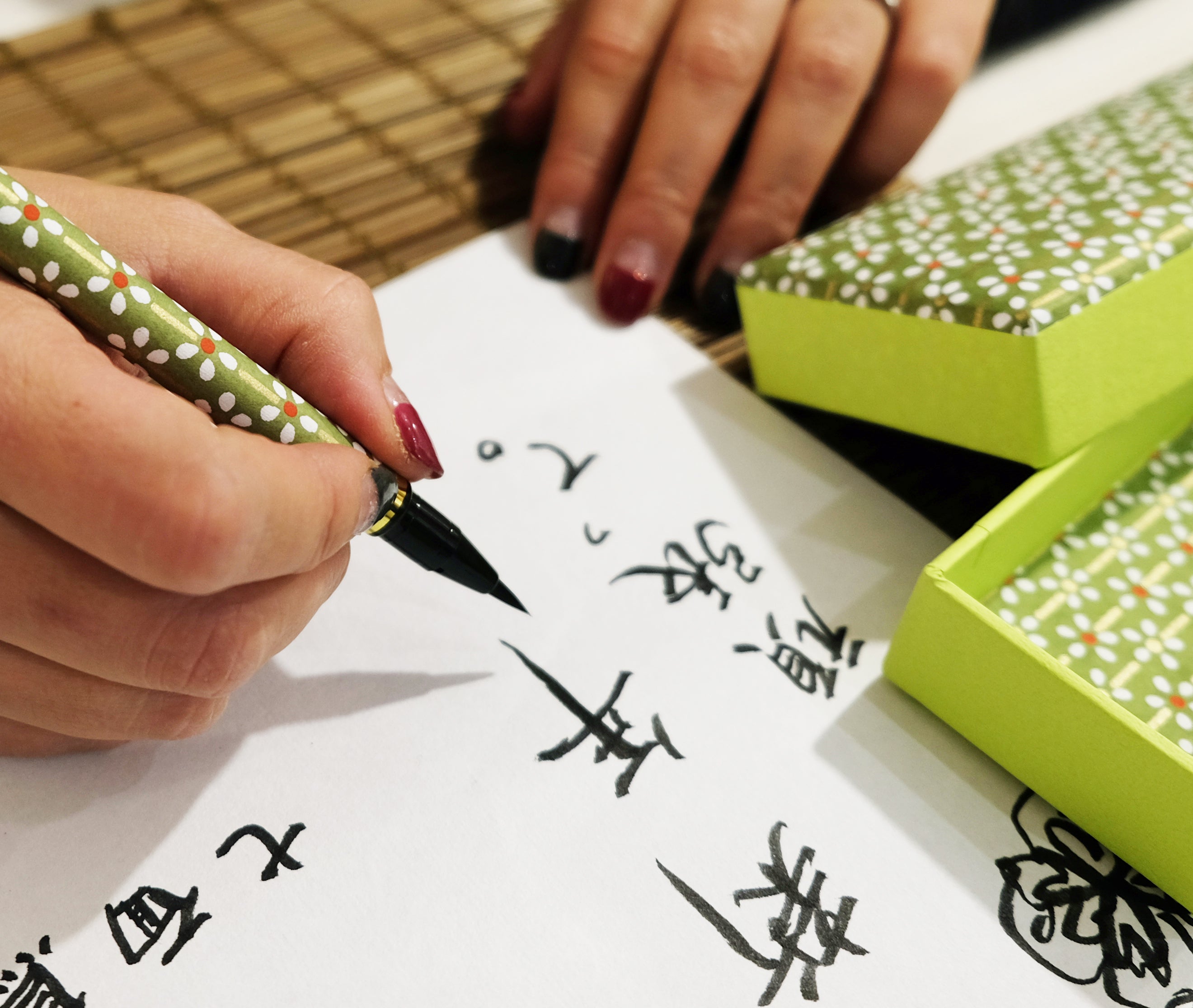 Shogado Japanese Calligraphy Brush Pen Set - Traditional Sumi Ink Writing Tool for Beginners & Artists - Perfect for Zen Meditation, Hand Lettering, and Asian Art Projects
