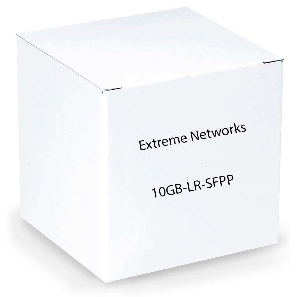 Extreme Networks 10GBase-LR SFP+ Transceiver Module - 10Gbps Single-Mode Fiber Optic Network Equipment for High-Speed Data Centers & Enterprise Networks