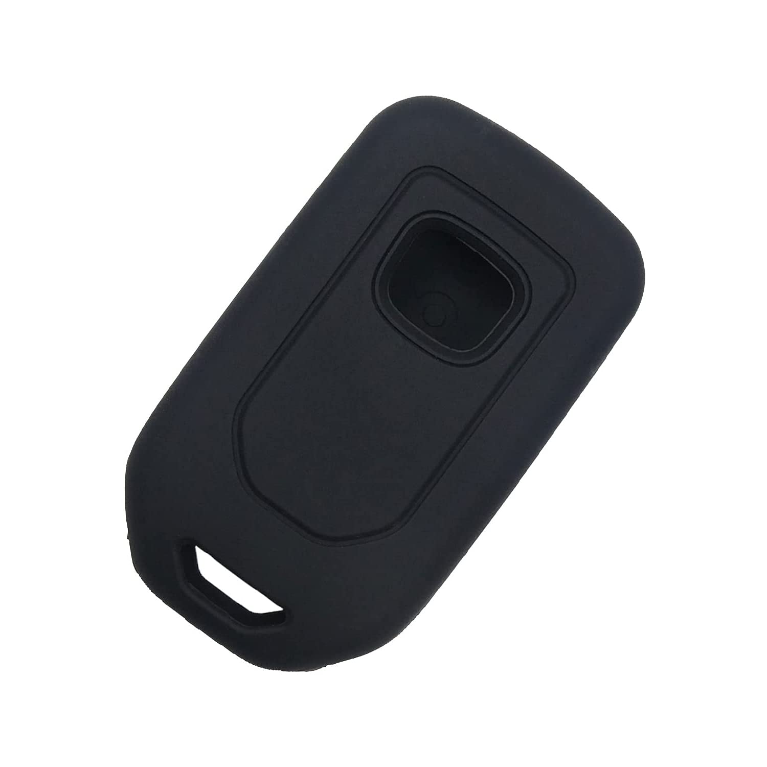 Premium Silicone Key Fob Cover for Honda Accord, Civic, CRV, Pilot, Passport, Insight - Durable Keyless Entry Remote Control Protector (2-Pack, Black) | Perfect for Everyday Protection & Car Key Organization