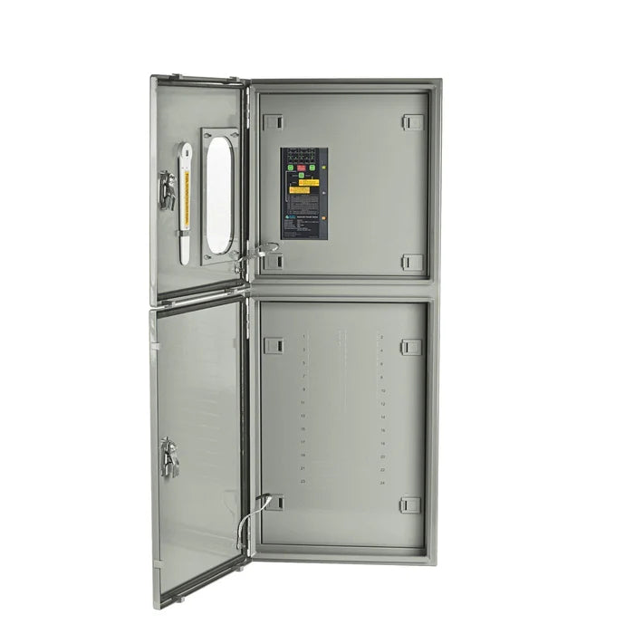 Natures Generator 125A Automatic Transfer Switch for Home Backup Power - Seamless Power Switching During Outages - Ideal for Solar Generators & Emergency Power Supply