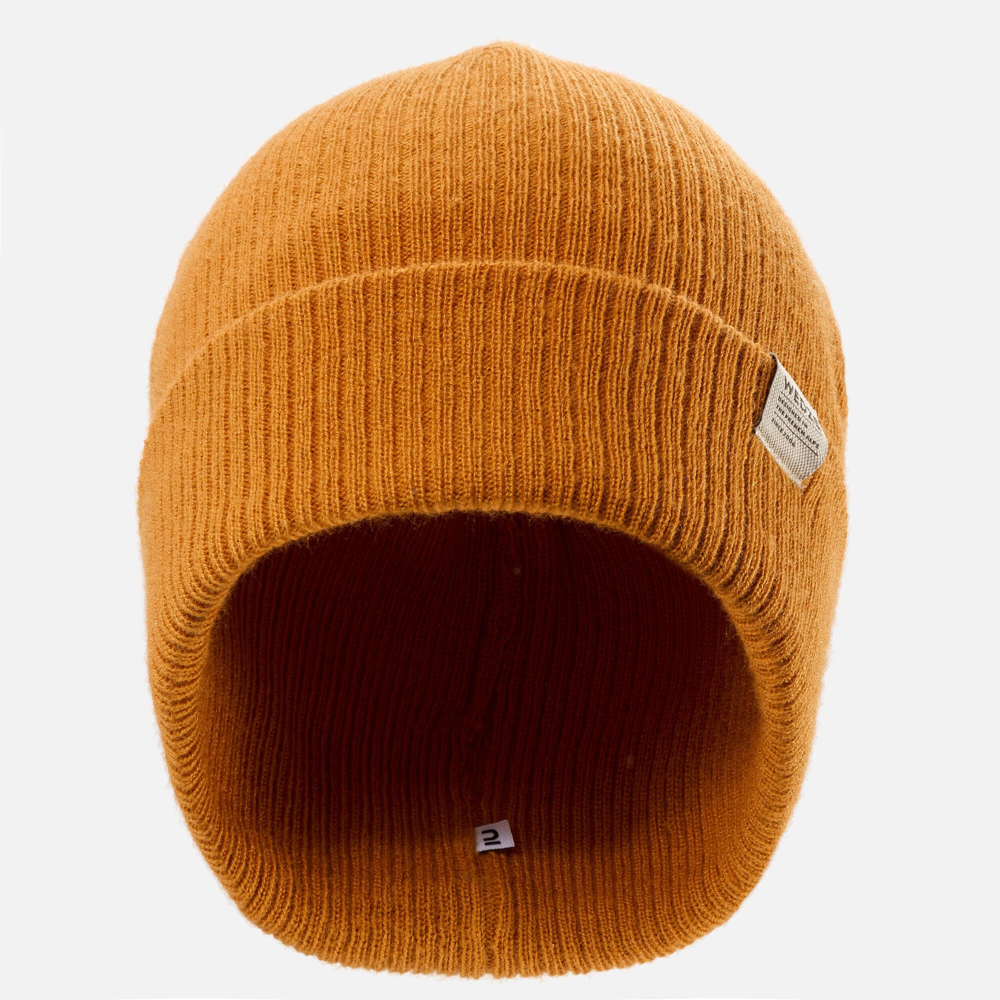 Wedze Fisherman Knit Beanie - Warm Winter Hat for Men & Women - Soft Acrylic Wool Blend - Perfect for Skiing, Hiking & Outdoor Activities