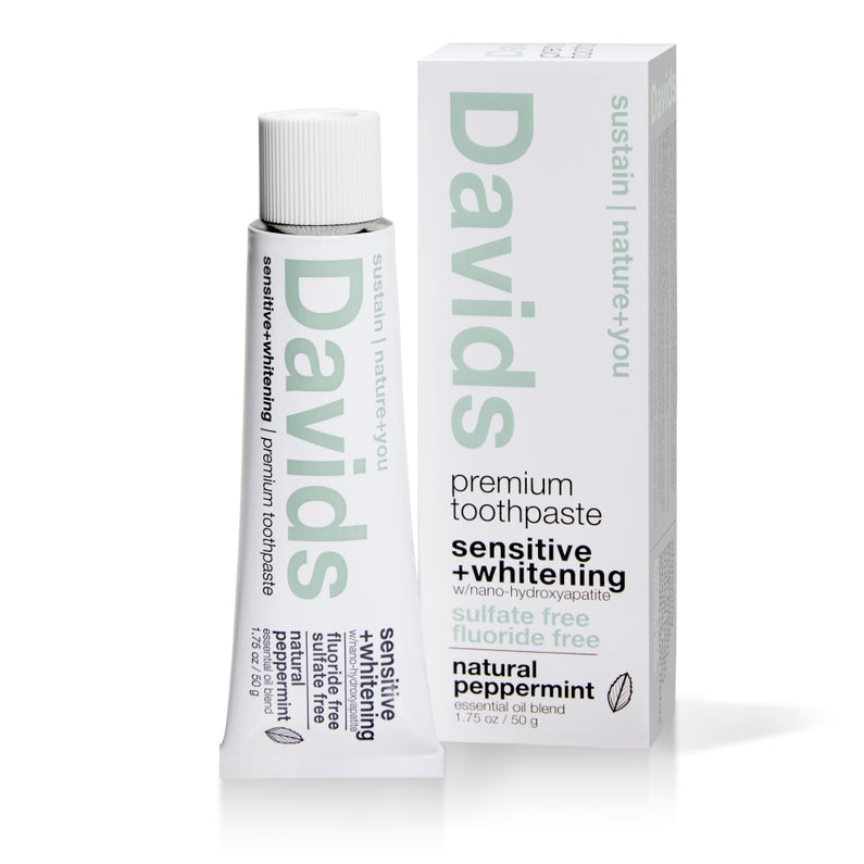 David's Travel Size Premium Toothpaste - Mint Fresh Breath, TSA Approved for Airplane Carry-On, Perfect for Camping & Vacation