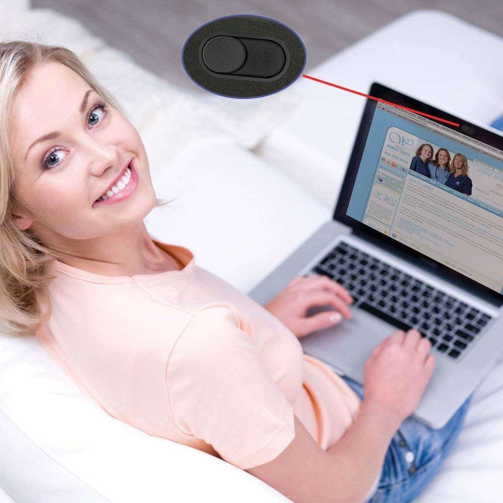 5-Pack Webcam Covers for MacBook Pro, MacBook Air, Laptop, iMac, iPad, PC, iPhone & Camera - Privacy Protection Sliders for Online Meetings & Video Calls