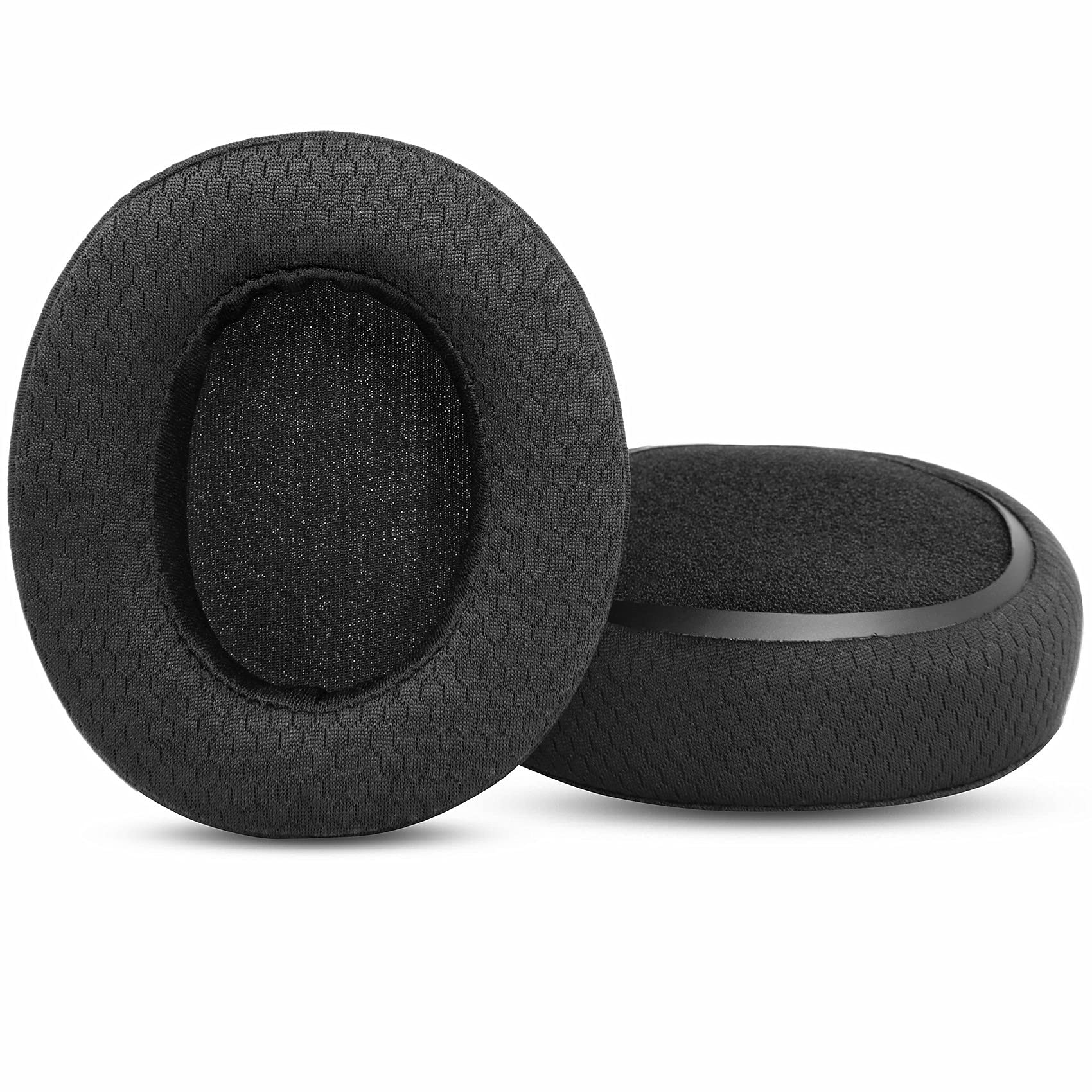 Skullcandy Crusher Wireless/ANC/EVO & Hesh ANC/EVO/3 Replacement Ear Pads - Premium Memory Foam Cushions with Breathable Fabric for Enhanced Comfort | Perfect for Gaming, Travel & Music Listening