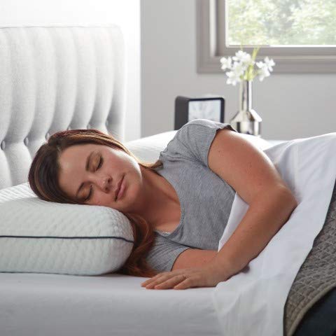 Weekender Gel Memory Foam Pillow - Standard Size Medium Plush for Neck & Shoulder Support - Orthopedic Pillow for Back, Side & Stomach Sleepers - Perfect for Home, Hotel, Travel & Hospital Use