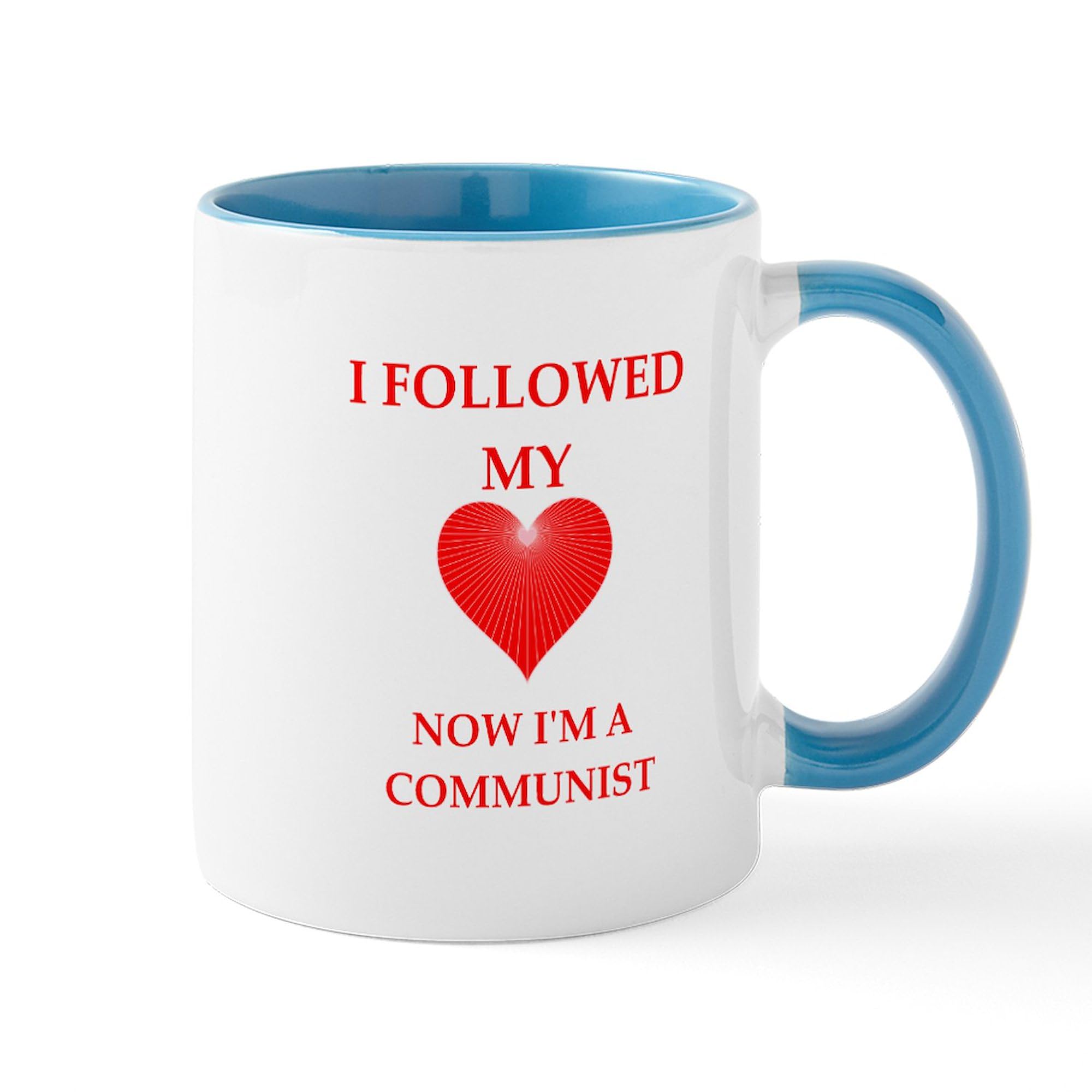 11 oz (325 ml) Communist Themed Ceramic Coffee Mug - Perfect for Tea, Coffee & Hot Drinks - Ideal for Home, Office & Gifts