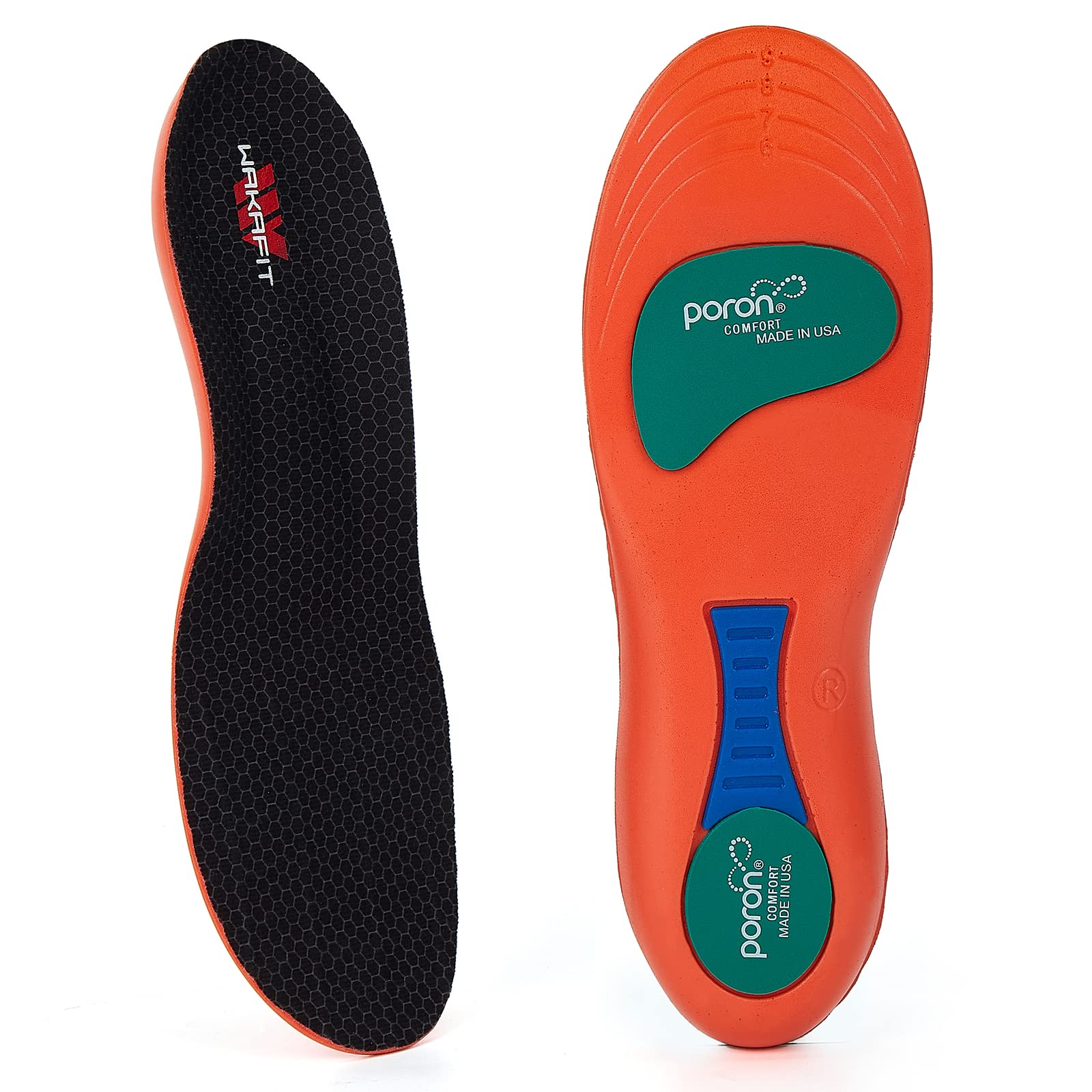 Arch Support Plantar Fasciitis Insoles for Women & Kids - Shock Absorbing Memory Foam Shoe Inserts for Running, Work & Standing All Day - Relieves Achilles Tendonitis & Foot Pain (Sizes Women 5-6.5/Big Kid 3.5-5.5) - Perfect for Nurses, Runners & Retail Workers