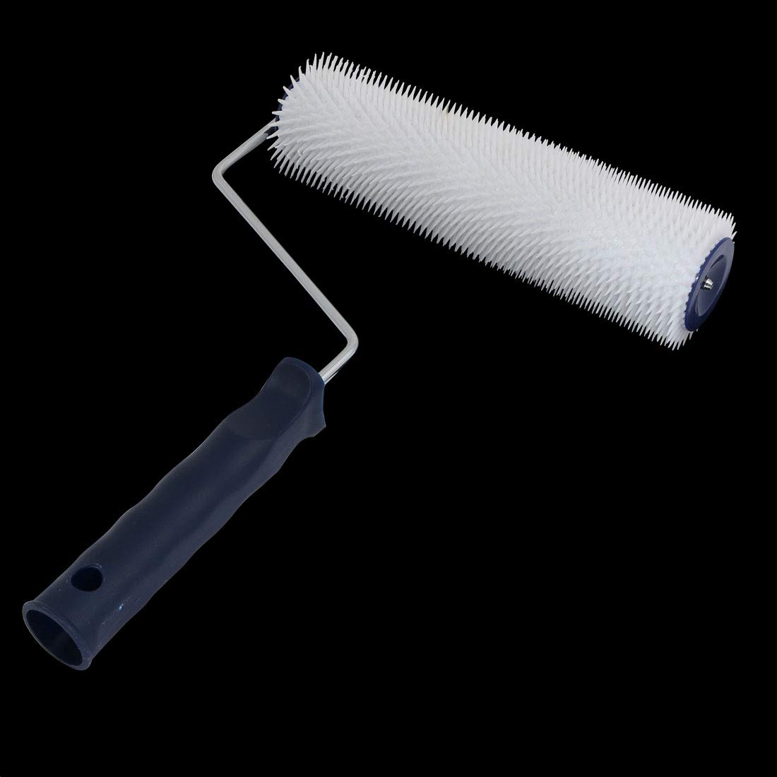 uxcell 9 Inch Self Leveling Spiked Roller for Flooring - 11mm Latex Teeth Height - Perfect for Concrete Leveling, Floor Screeding & DIY Home Renovation Projects