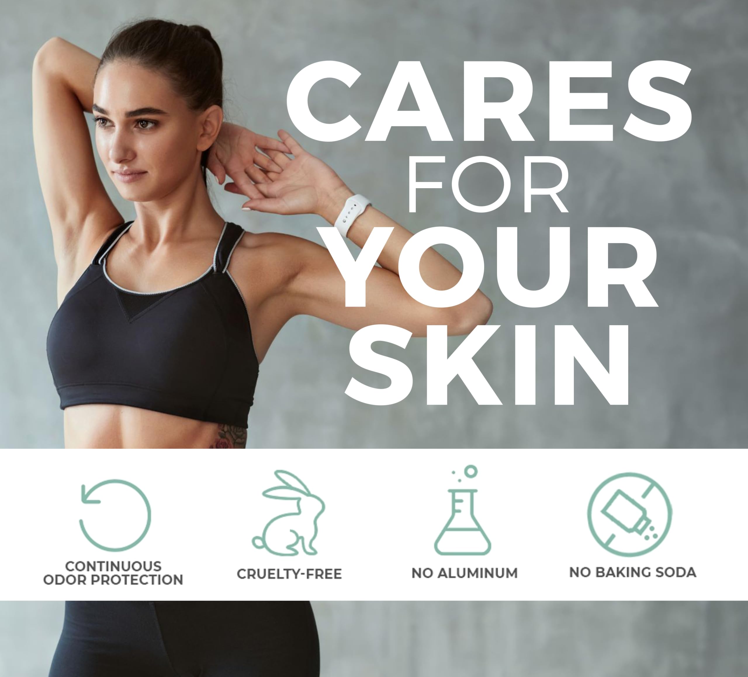 Natural Deodorant for Women - MAKA Rustic Luna Bliss | Aluminum-Free, Baking Soda-Free & Cruelty-Free | Activated Charcoal & Magnesium Formula | Perfect for Sensitive Skin & Daily Freshness