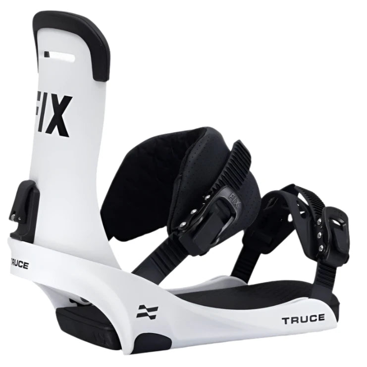 Fix Truce Snowboard Bindings 2025 - High-Performance Snowboard Bindings for All-Mountain & Freestyle Riding - Perfect for Powder, Park & Backcountry Adventures