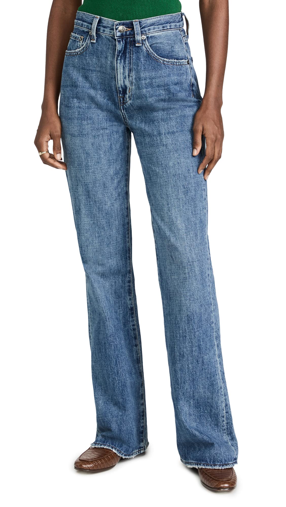 **Women's Stevie High Rise Wide Leg Jeans - Pistola Denim | Comfortable & Stylish for Casual Wear, Office & Date Night**