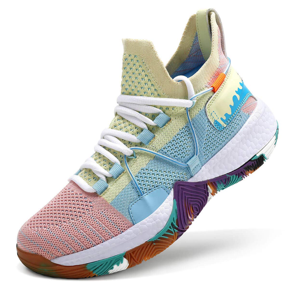 WETIKE Kids Running Shoes for Boys & Girls - Non-Slip Basketball & Tennis Sneakers - Lightweight Athletic Shoes for School, Sports & Daily Play