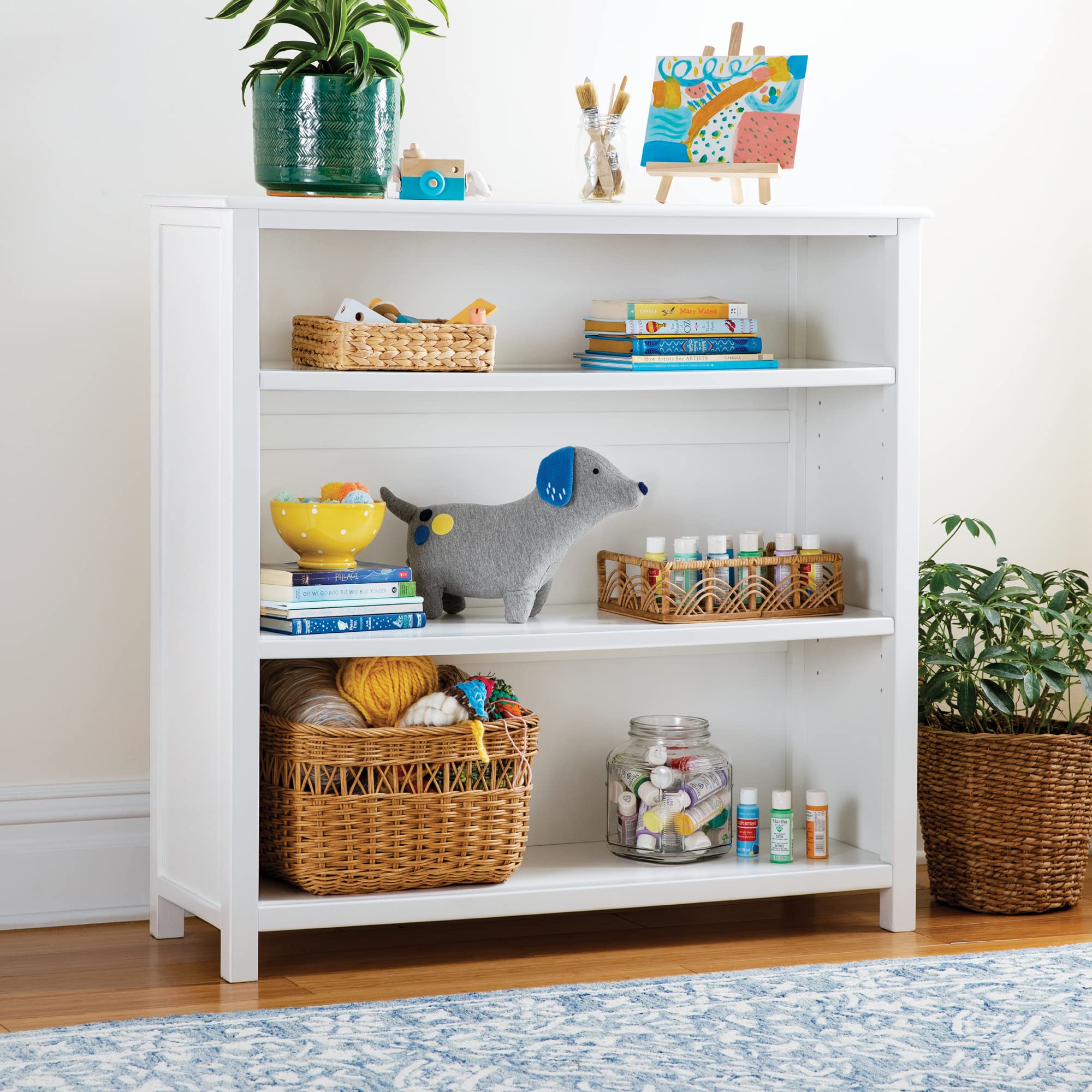 Guidecraft Deluxe Taiga 3-Shelf Bookcase 42
