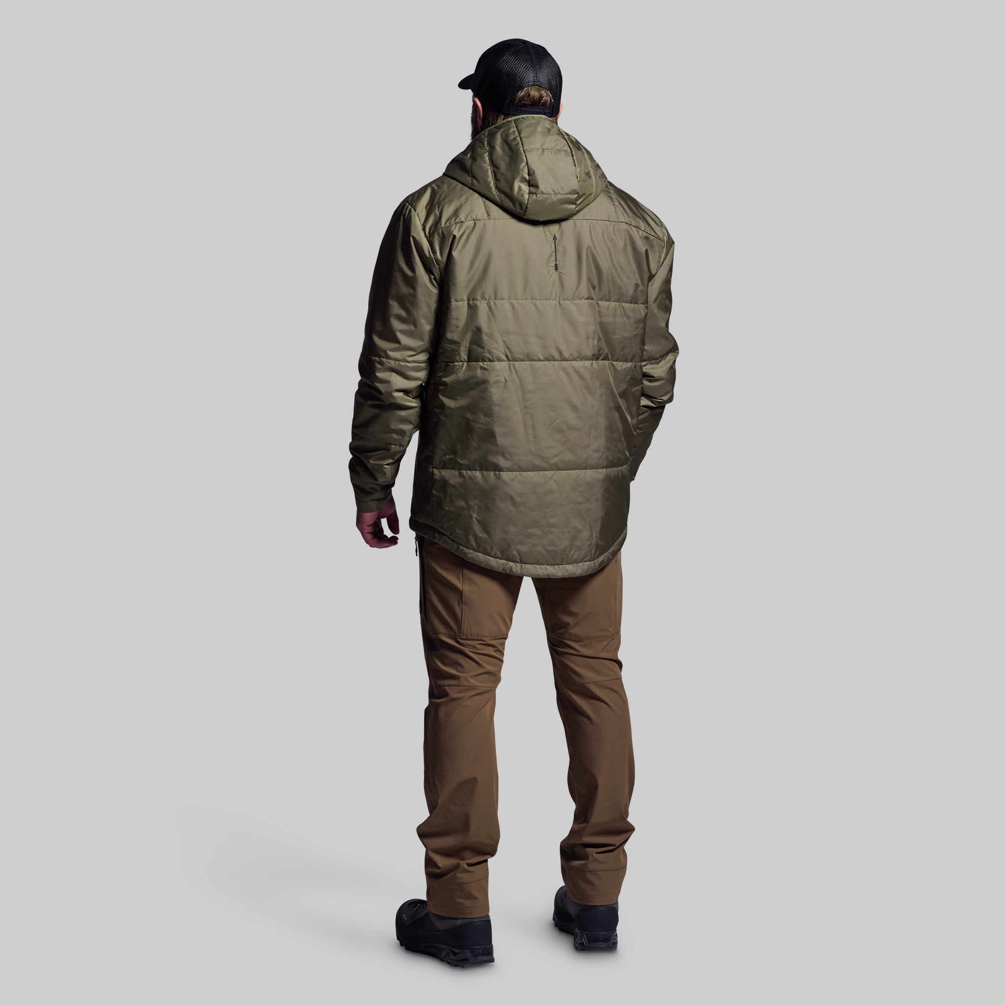 Men's Lightweight Tundra Jacket 2.0 - Waterproof Windproof Outdoor Jacket for Hiking & Camping (OD Green) - Perfect for Cold Weather Adventures & Daily Wear