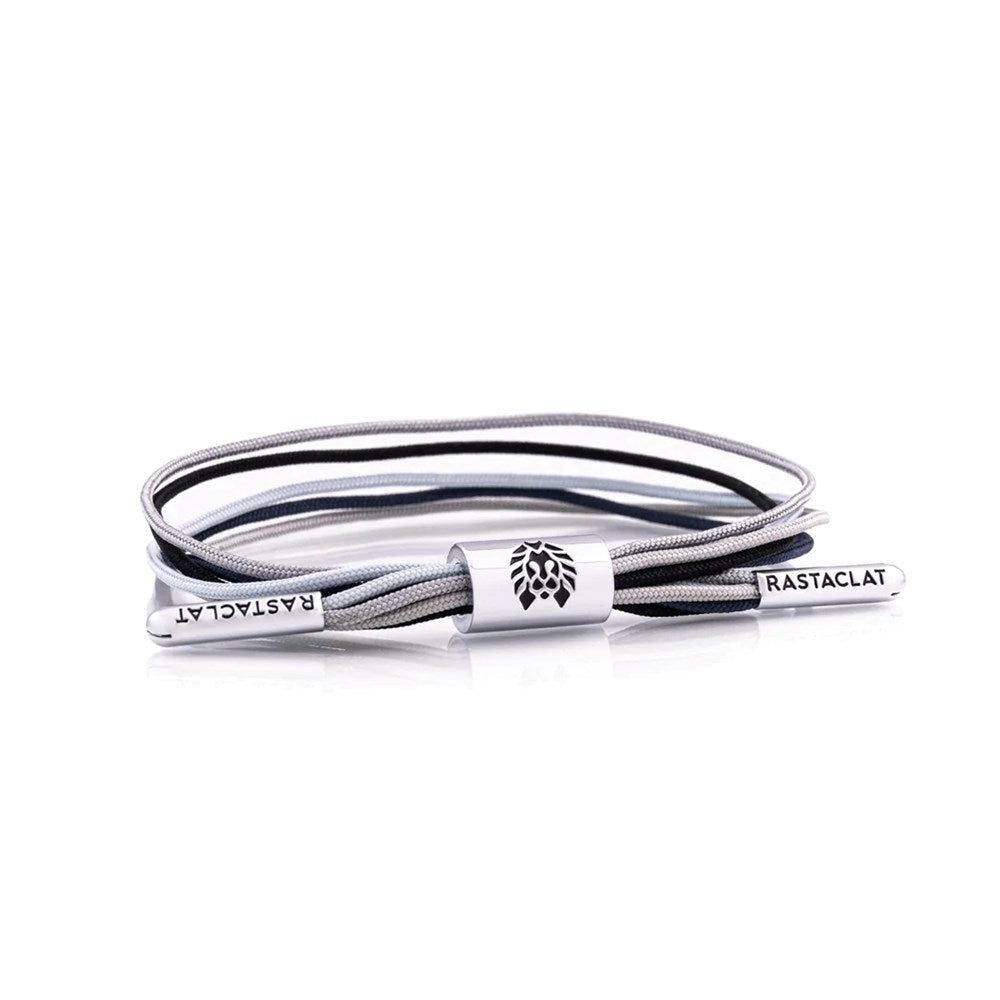 Rastaclat Electronegative 1.66 Grey Blue Wristband - Stylish Unisex Adjustable Sports Bracelet for Running, Gym & Outdoor Activities