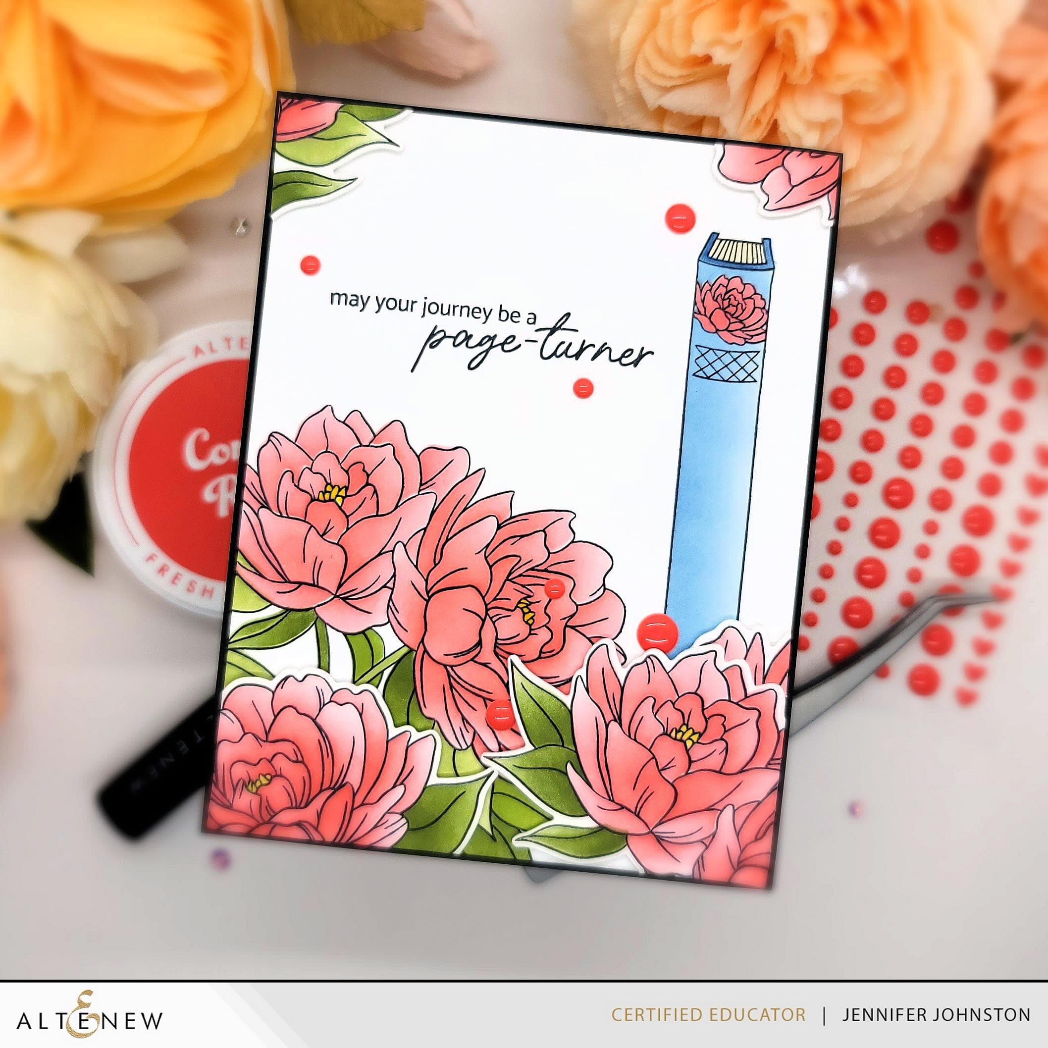 Passion Poppy Enamel Dots for Scrapbooking, Card Making & DIY Crafts - Colorful Adhesive Embellishments for Journals, Planners & Handmade Projects