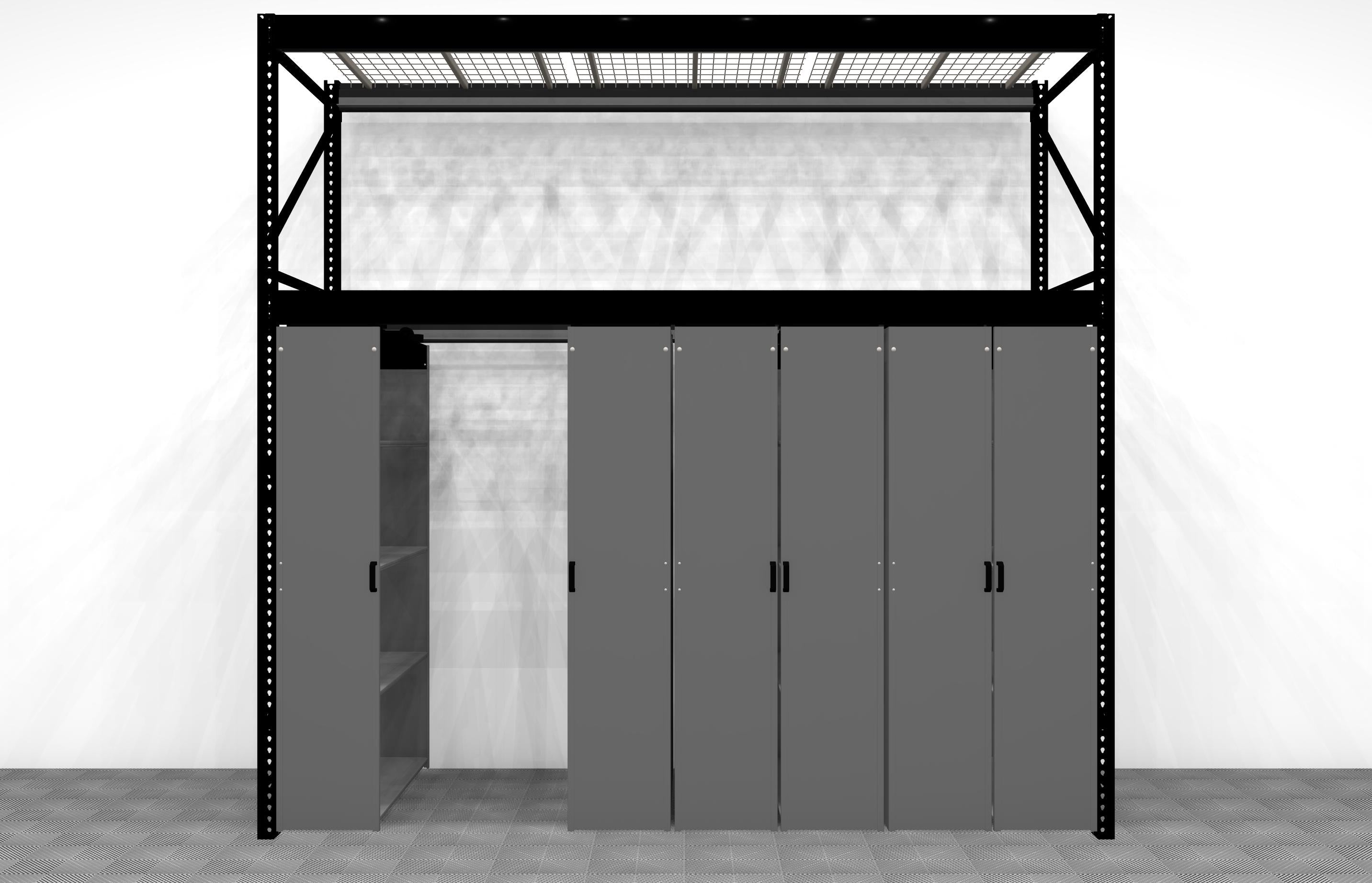 Levrack Heavy Duty Storage Shelving Units - Durable Metal Shelves for Garage, Warehouse & Home Organization
