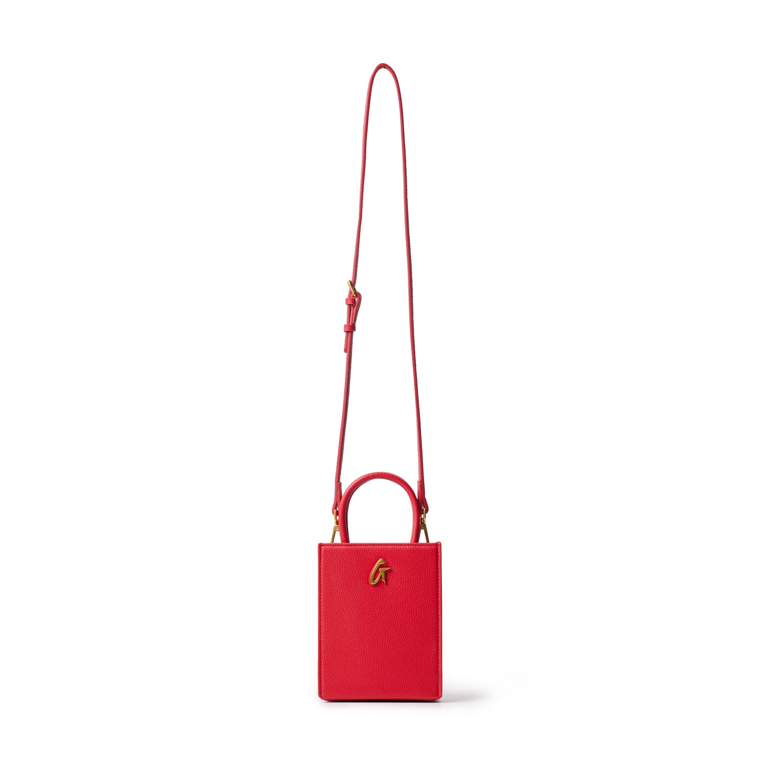 Mini Pebble Tote Bag - Stylish Red Crossbody Handbag for Women | Perfect for Work, Travel & Everyday Use
