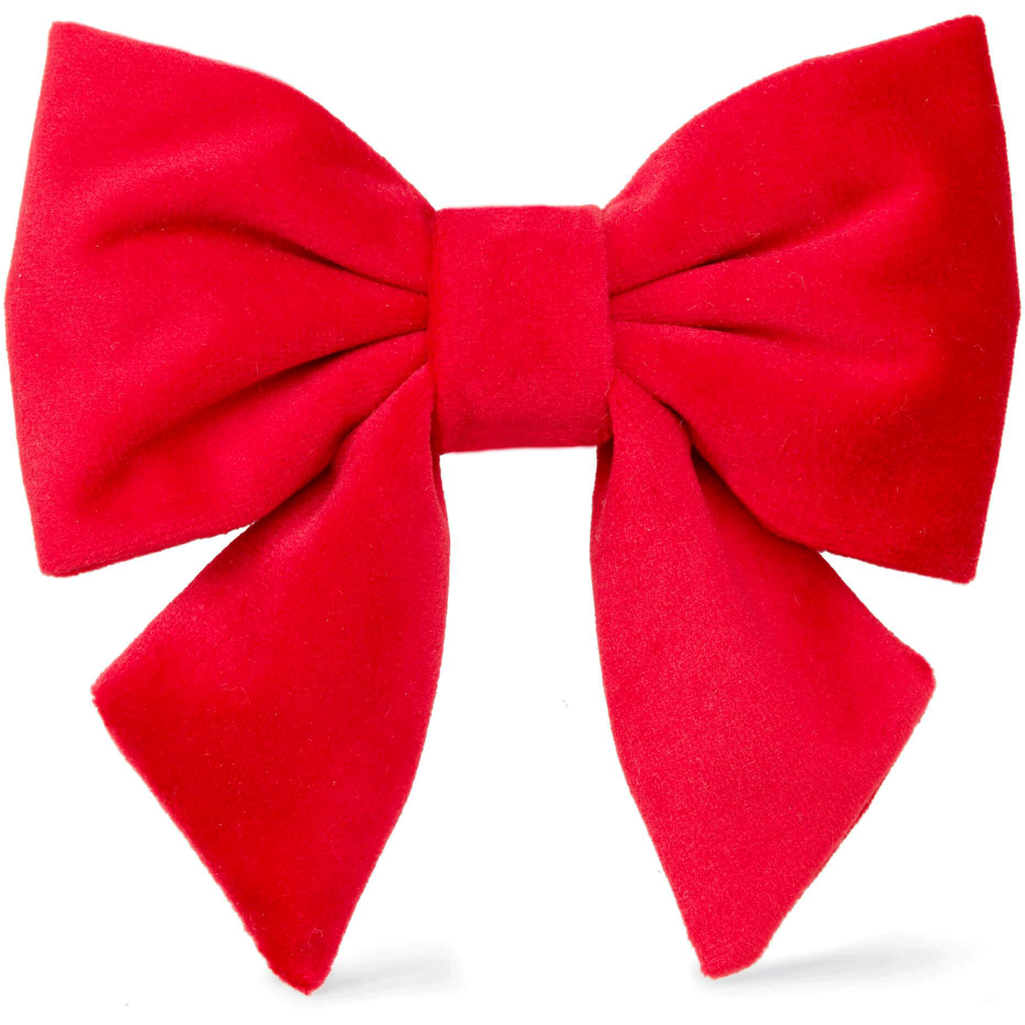 The Foggy Dog Cranberry Velvet Lady Bow - Elegant Dog Collar Bow for Small & Medium Dogs - Perfect for Holidays, Parties & Photo Shoots