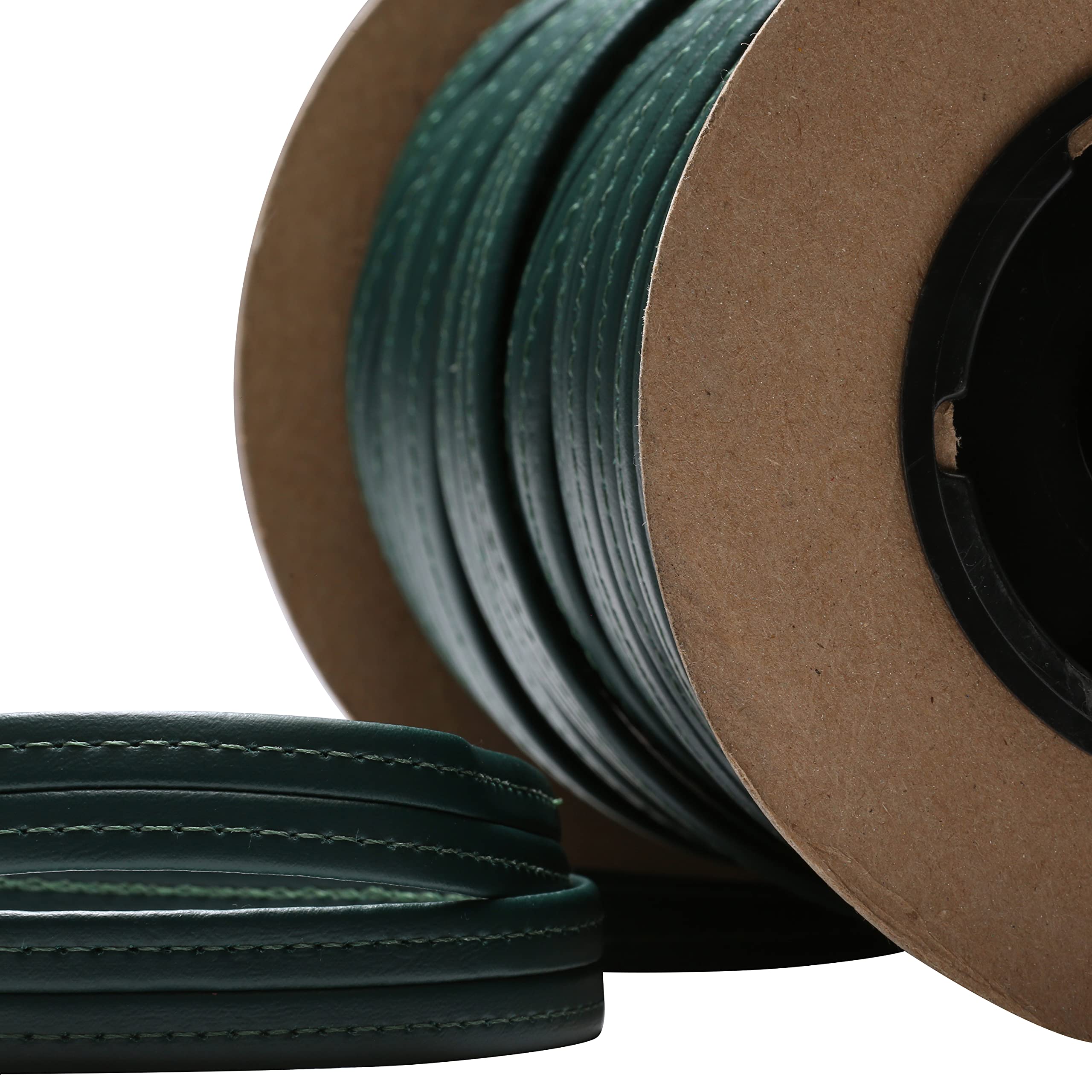 Premium Hidem Marine Vinyl Upholstery Trim - Dark Green by The Yard | Waterproof & UV Resistant for Boat Seats, Auto Interiors, RV Furniture & Outdoor Cushions