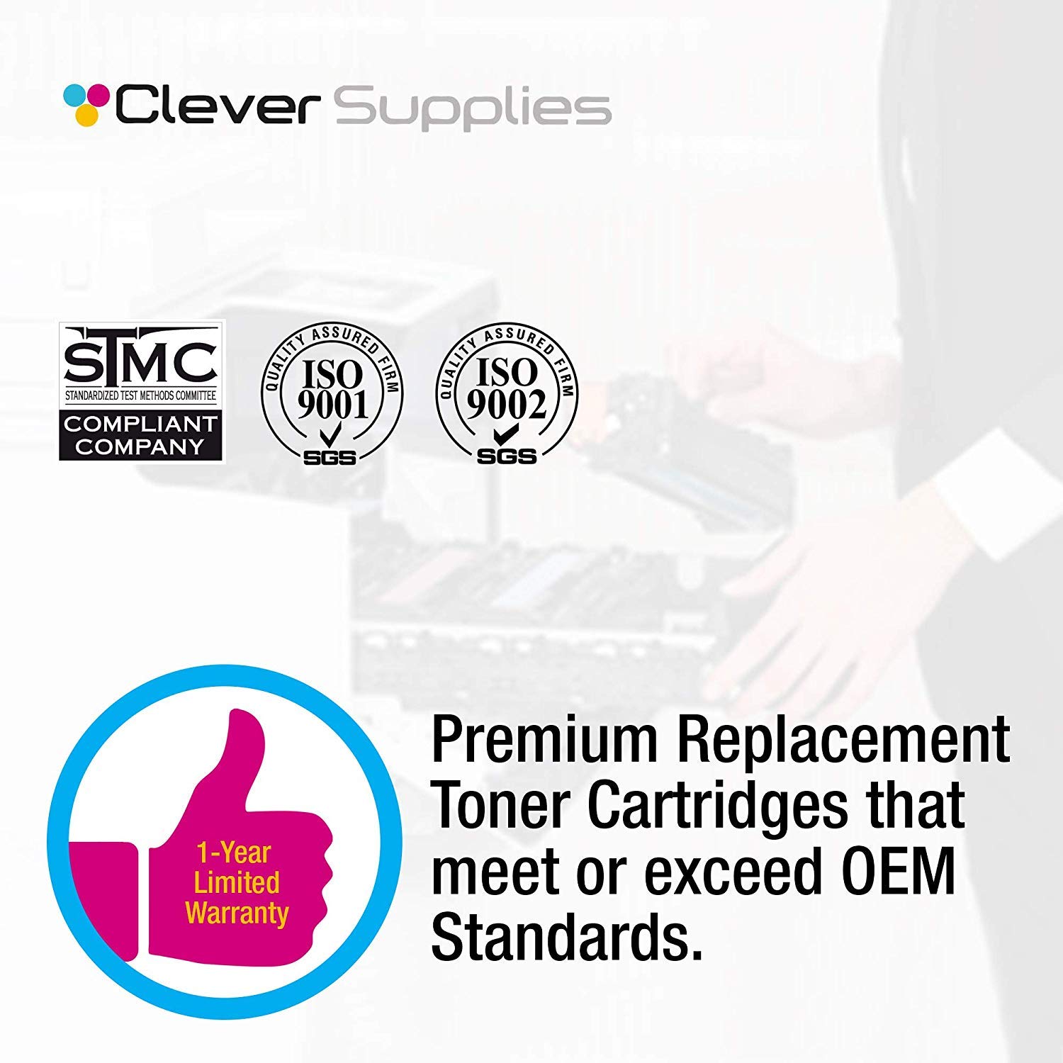 High-Quality CS Compatible Toner Cartridge Replacement for HP 304A CC530A (Black) - Works with HP LaserJet Pro CP2025/CP2020/CM2320 Series Printers - Perfect for Home & Office Printing Needs