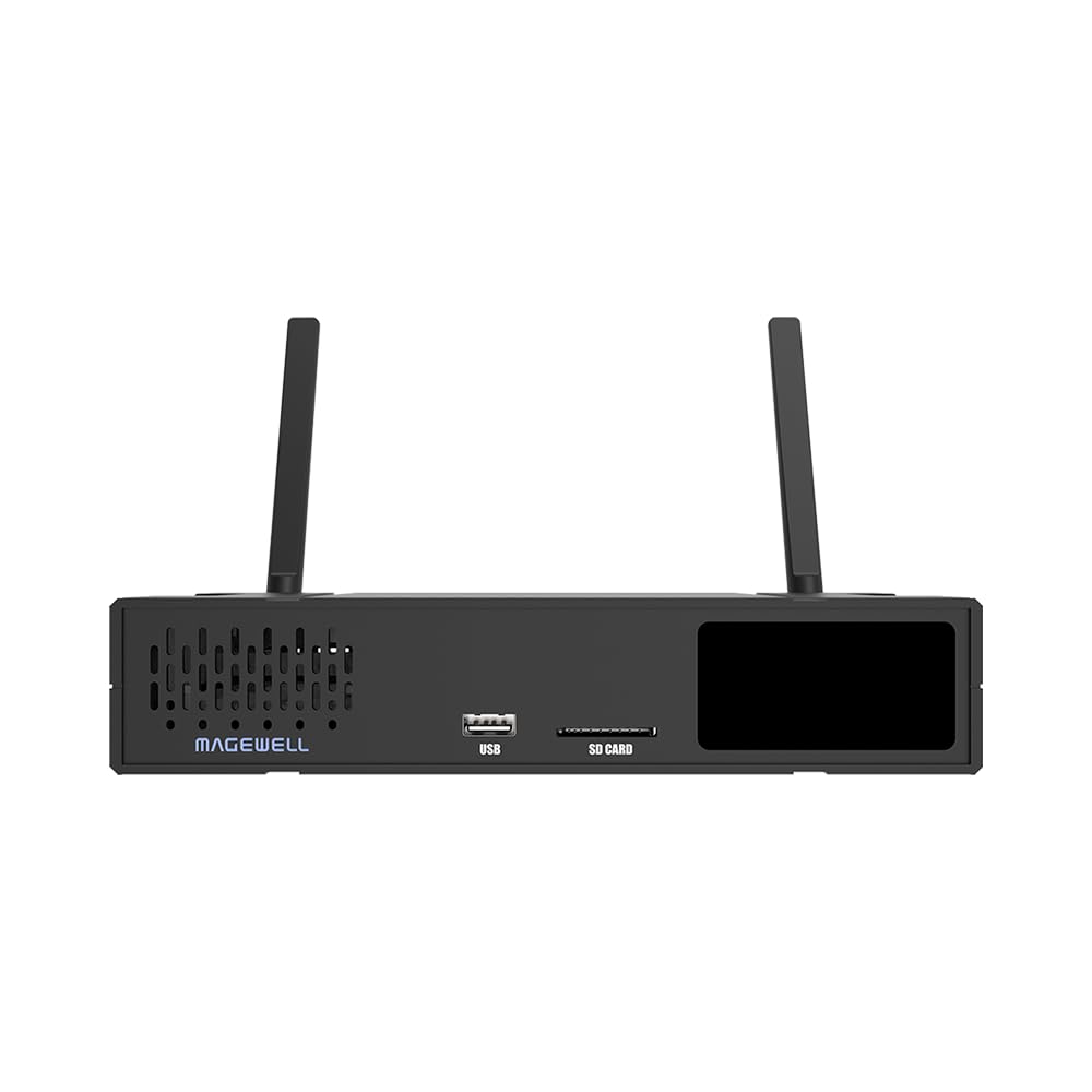 Magewell Ultra Encode AIO Live Media Encoder - Professional Streaming & Recording Device for Live Broadcasts, Webinars, and Video Production