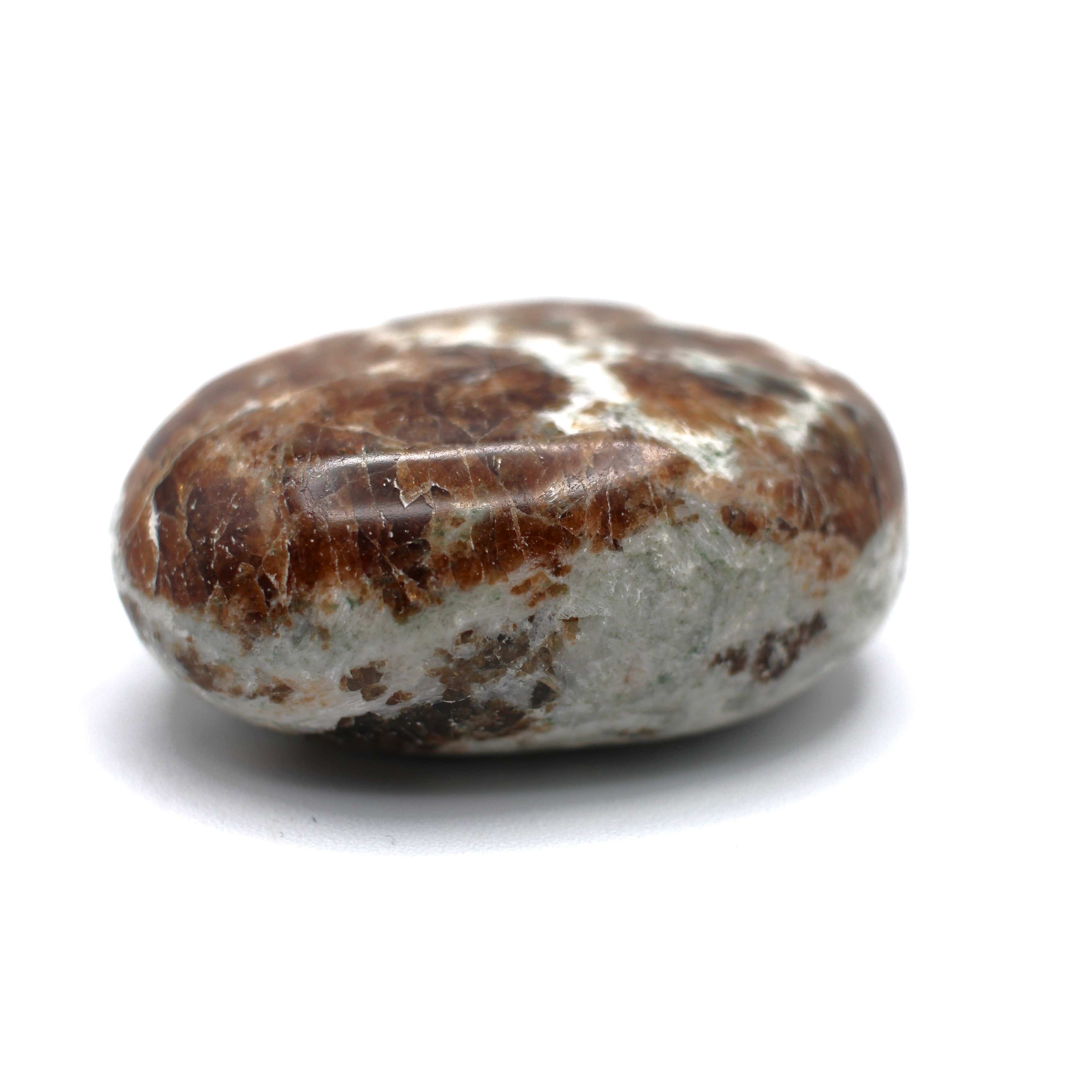 Natural Canadian Orange Garnet Palm Stone - Healing Crystal for Stress Relief, Meditation & Chakra Balancing - Perfect for Yoga, Reiki & Spiritual Practices