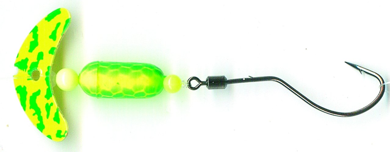 Mack's Lure Smile Blade Spindrift Walleye Fishing Lure - Premium Walleye Bait for Freshwater Fishing, Trolling & Casting - Ideal for Walleye, Bass & Pike Anglers