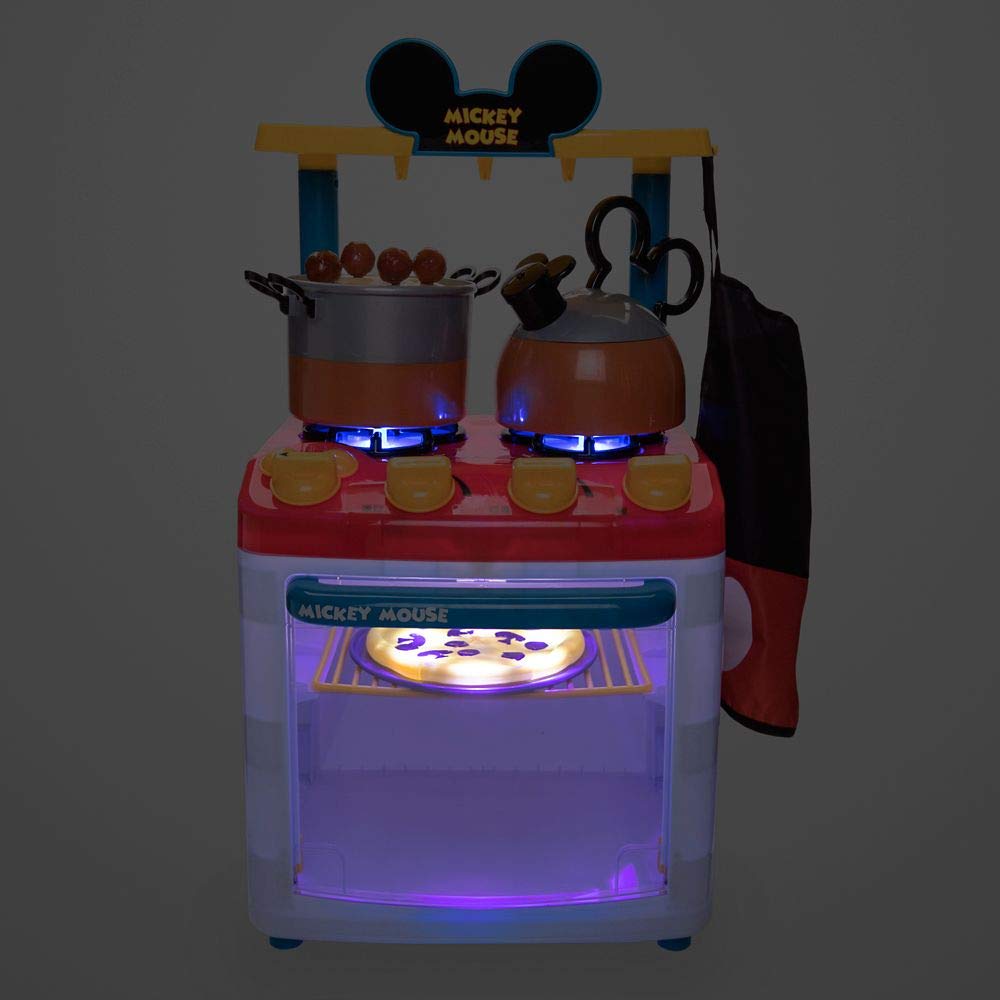Disney Mickey Mouse Kitchen Play Set for Kids - Pretend Play Toy with Utensils & Accessories - Fun Learning Gift for Toddlers & Preschoolers - Perfect for Birthday, Christmas & Indoor Playtime