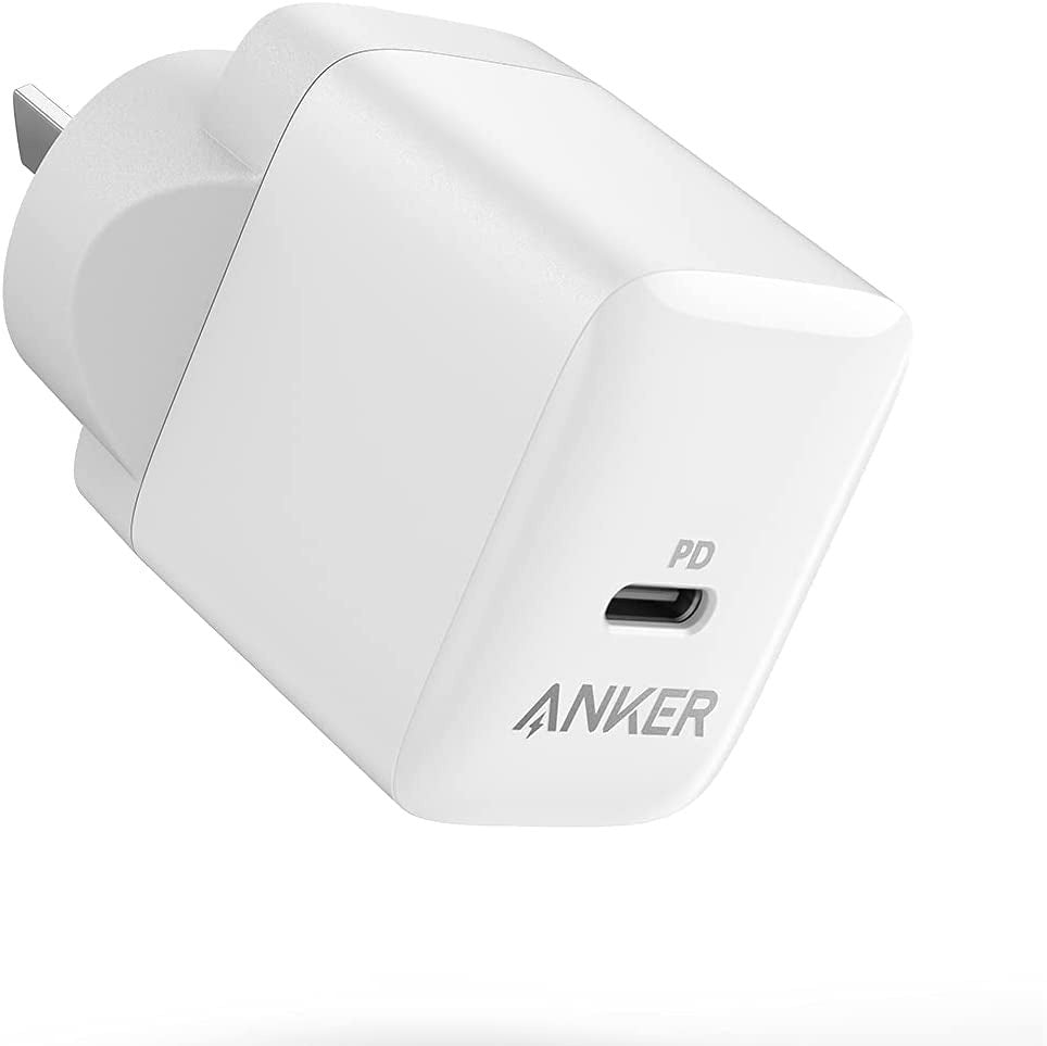 Anker PowerPort III 20W PD USB-C Fast Charger - Compact & Powerful Wall Charger for iPhone 14/13/12, Samsung Galaxy, iPad - Perfect for Travel, Home & Office Use