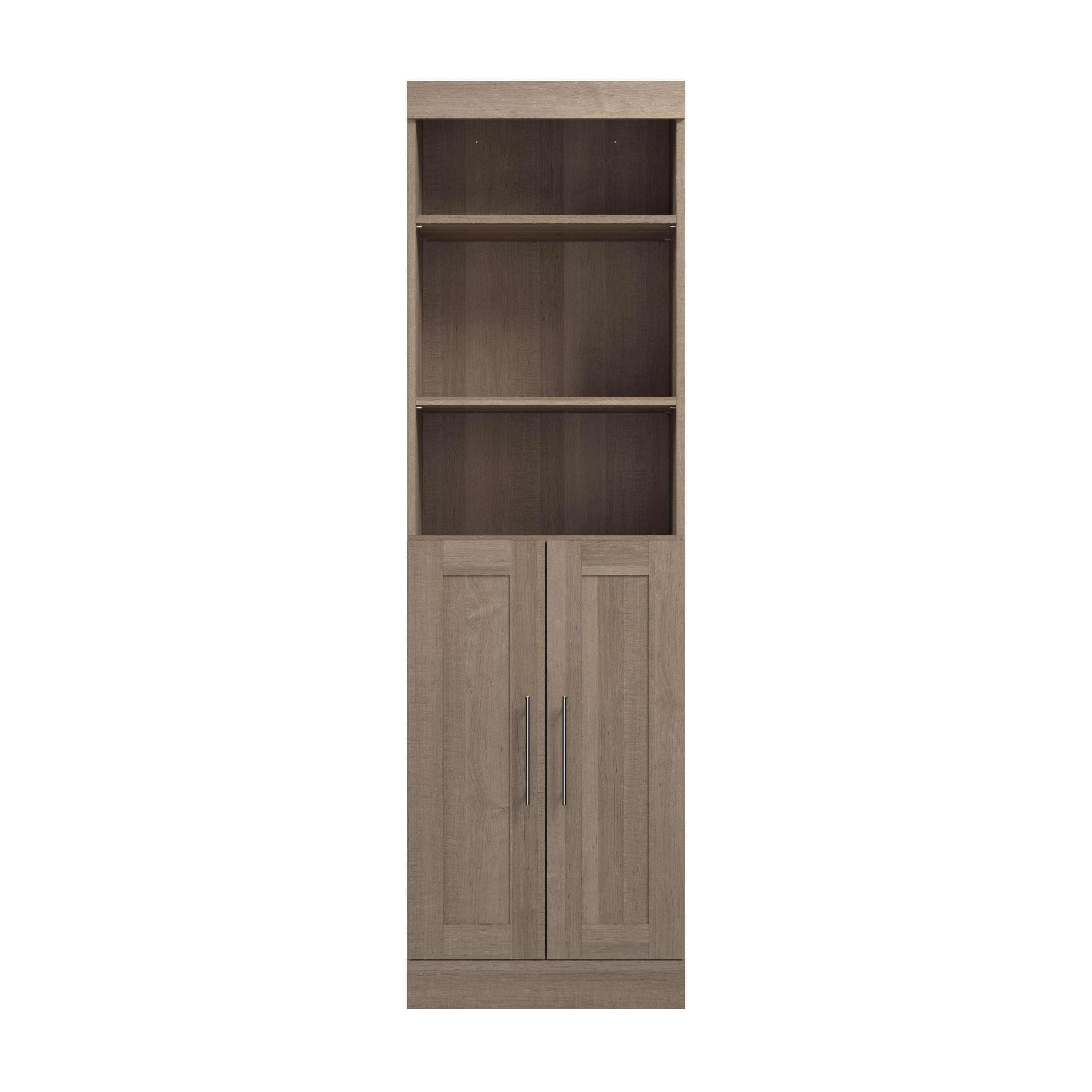 25W Closet Organizer with Doors - 6 Color Options for Bedroom, Closet & Home Storage Organization