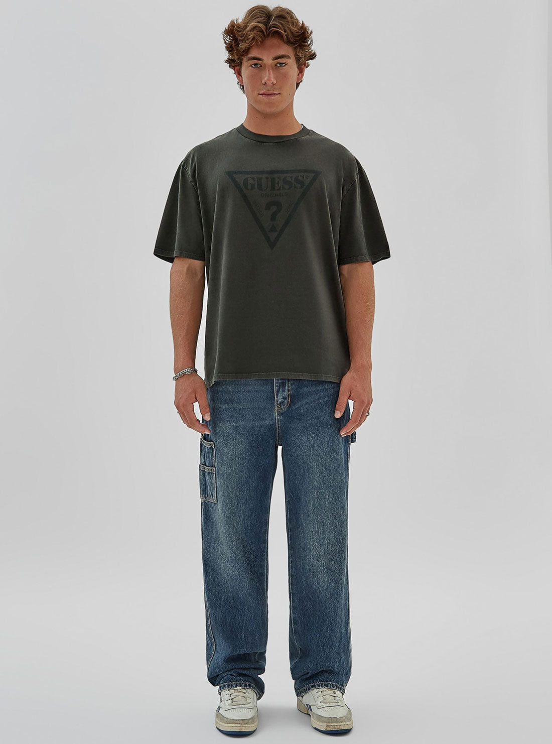Guess Originals Men's Short Sleeve T-Shirt - Casual Cotton Tee for Everyday Wear | Perfect for Street Style, Outings & Relaxing at Home