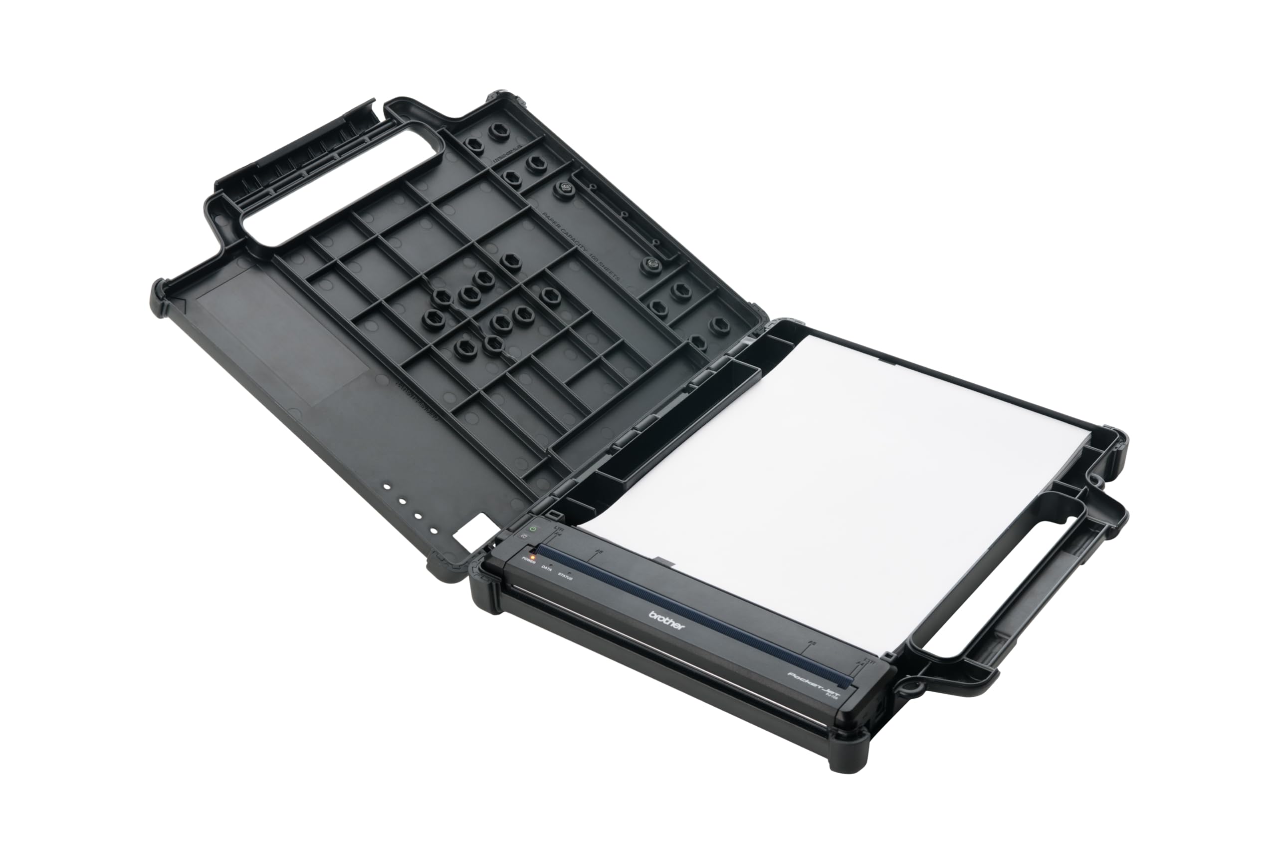 Brother Rugged Bi-fold Carrying Case for Brother Printers - Durable Protection for Office, Travel & On-the-Go Printing Needs